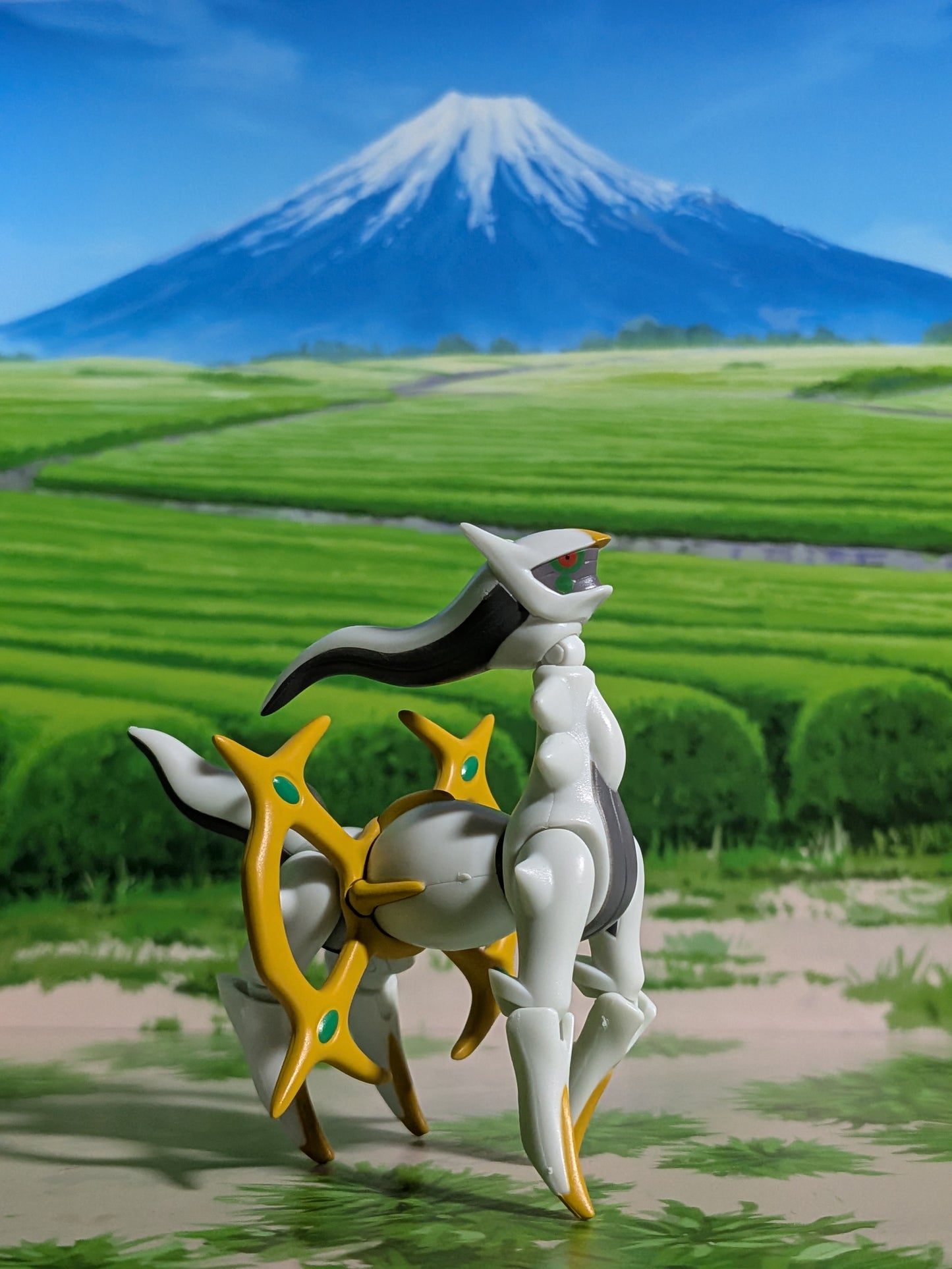 SHODO Pokémon 7 - Arceus | Arceus (Figurine articulée + Accessoire)