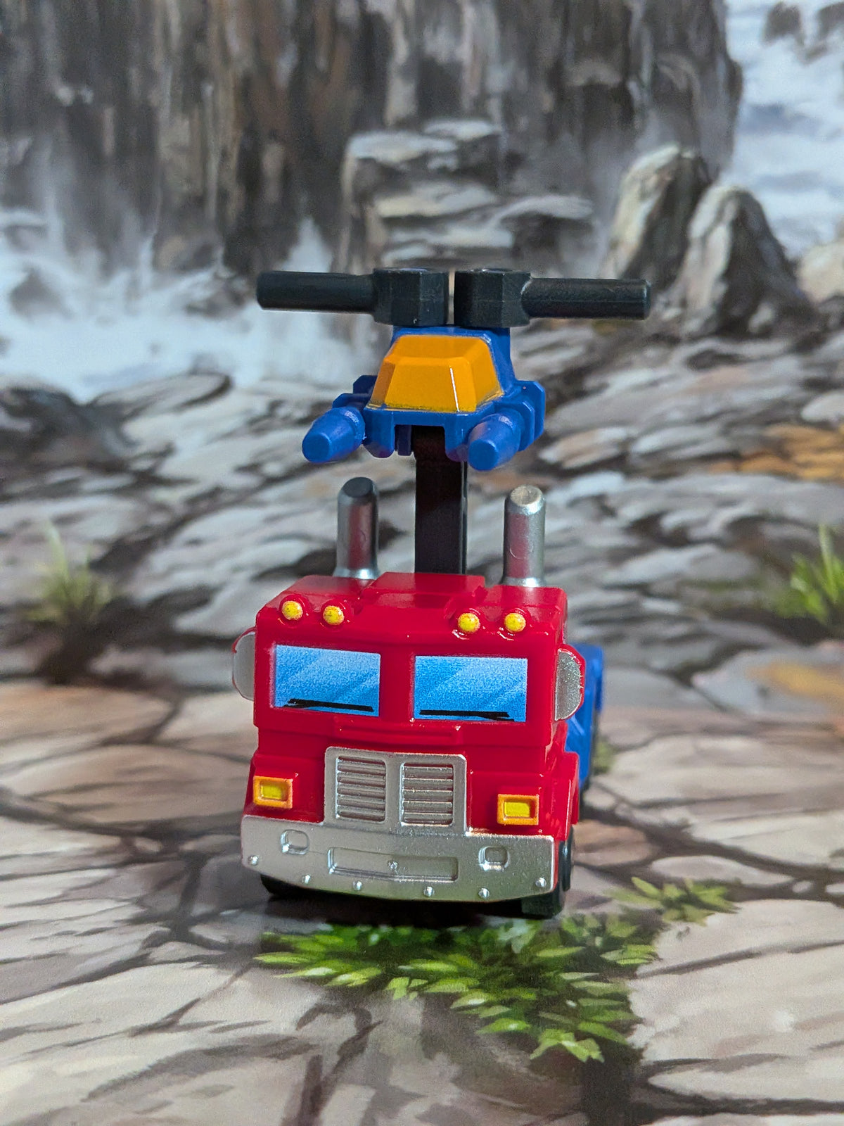 Blokees - Transformers Galaxy Shining (DV01) - Optimus Prime Vehicle (~4-6cm)
