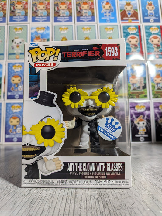 Funko Pop! Movies Terrifier 2 #1593 - Art the Clown with Glasses (Funko Exclusive)