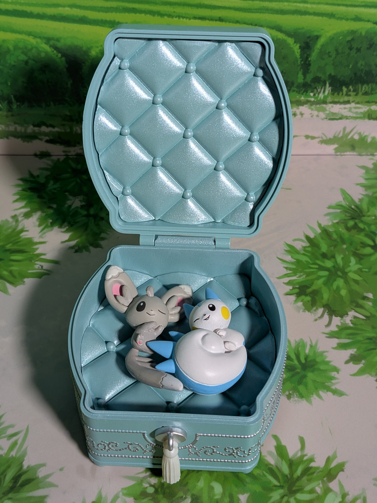 Re-Ment Pokémon - Chinchidou & Pachirisu - Romantic Collection 2