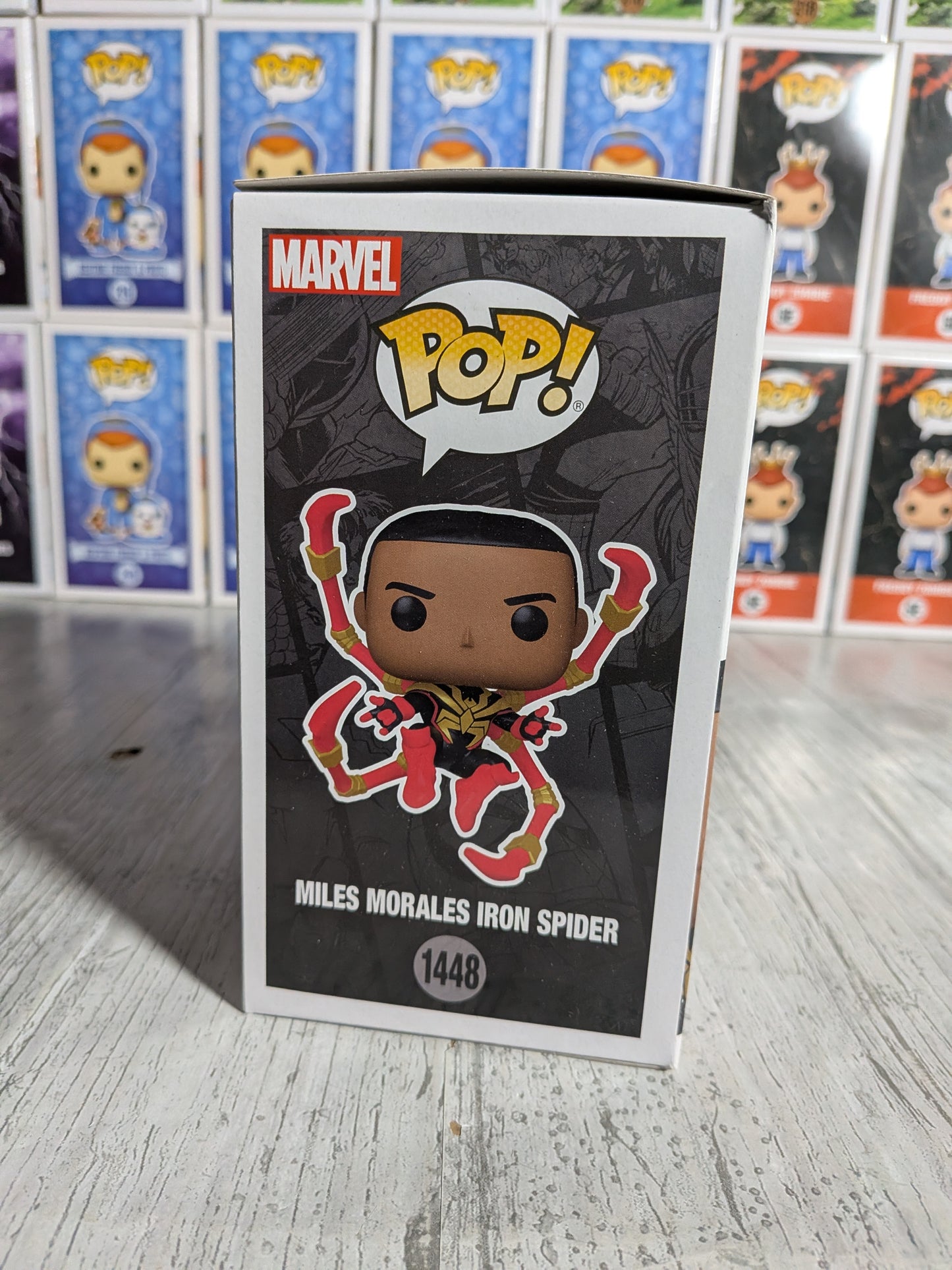 Funko Pop Marvel Comics #1448 - Miles Morales Iron Spider (Chase)