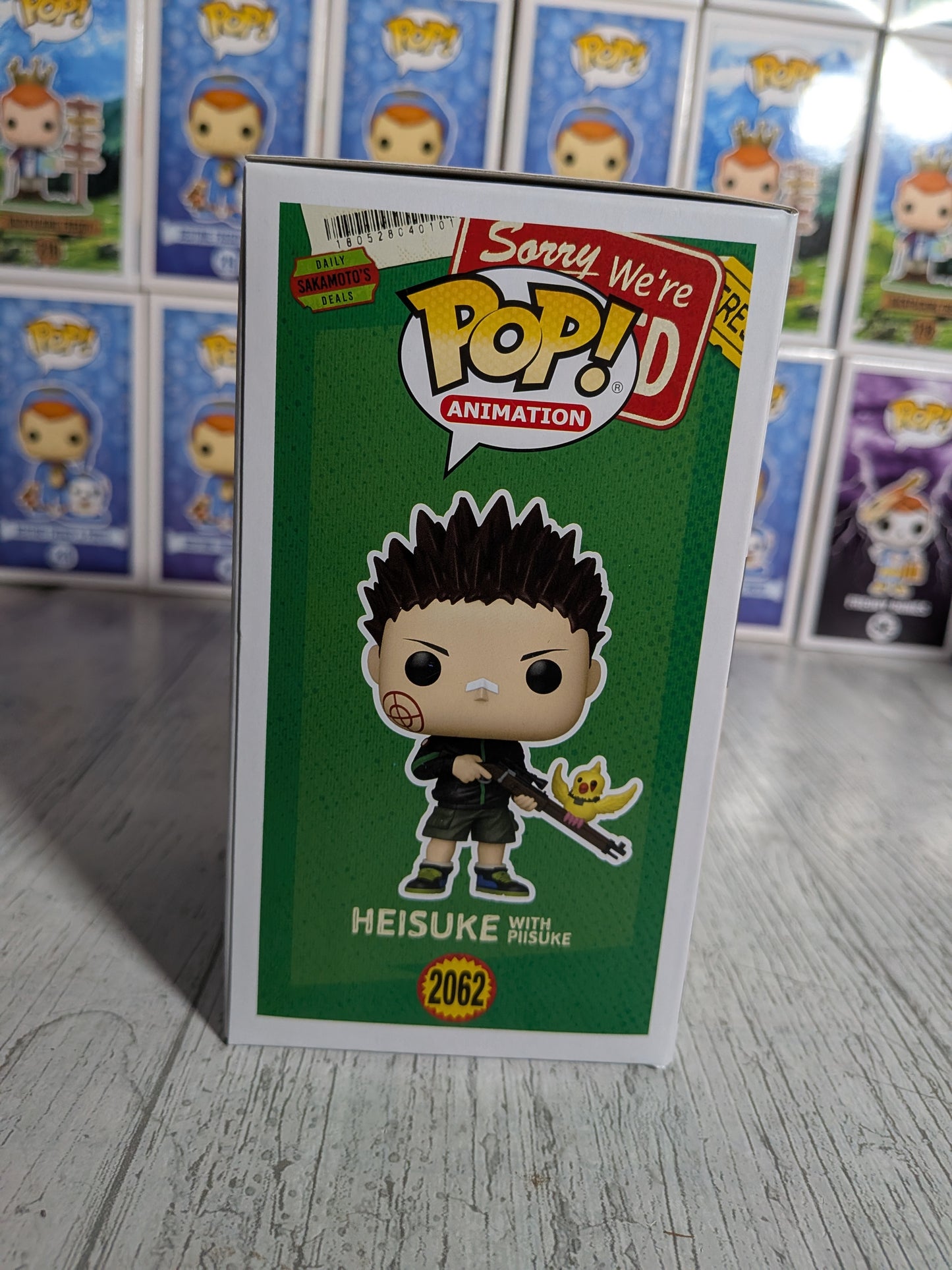 Funko Pop Sakamoto Days #2062 – Heisuke mit Piisuke