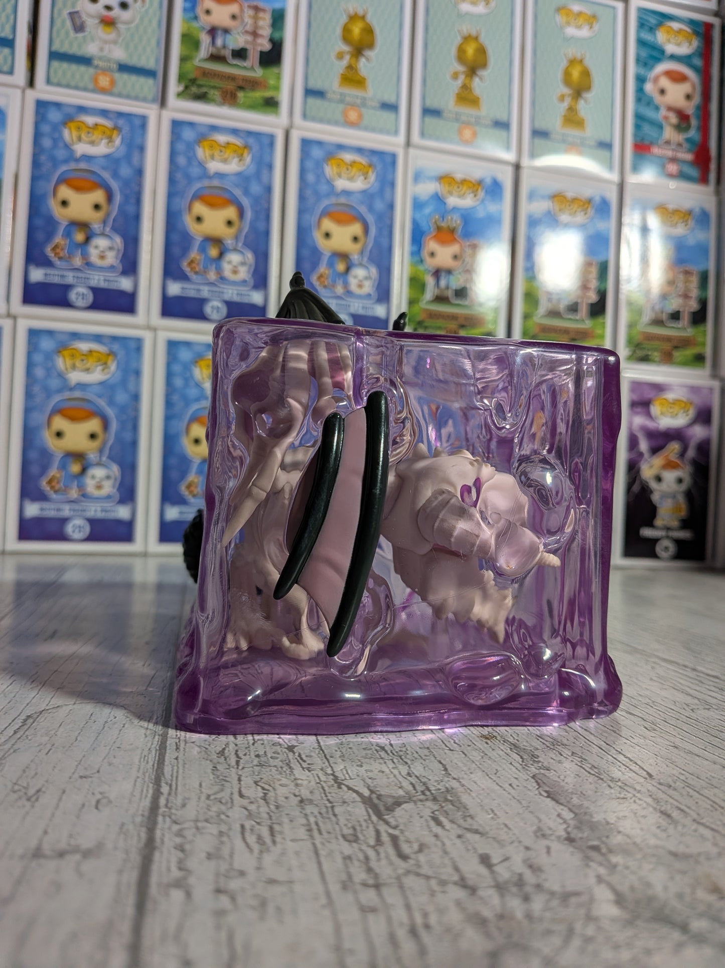Funko Pop Games Dungeons &amp; Dragons #1069 - Gelatinewürfel mit Dracolich (Leuchtend/Geöffnet/Beschädigtes Plastik)