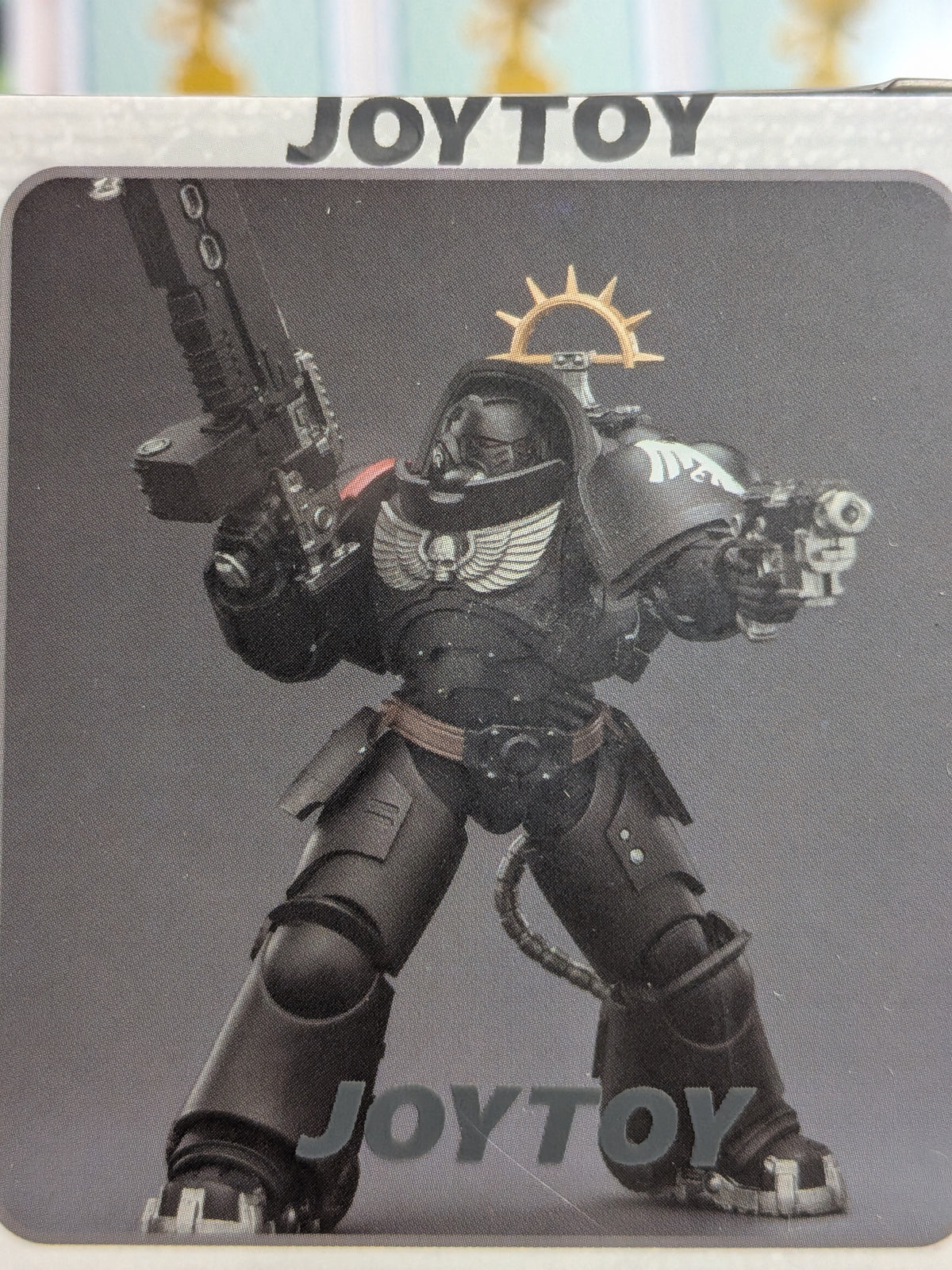 JoyToy Warhammer 40k: Space Marine 2 - Raven Guard Heavy Intercessor (12.7cm)