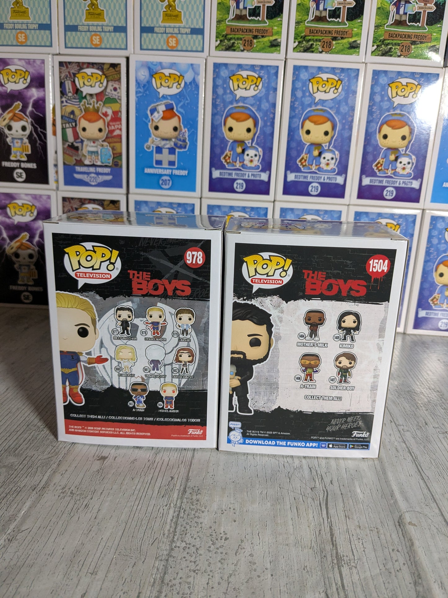 Funko pop The Boys - Homelander & Billy Butcher (Bundle)
