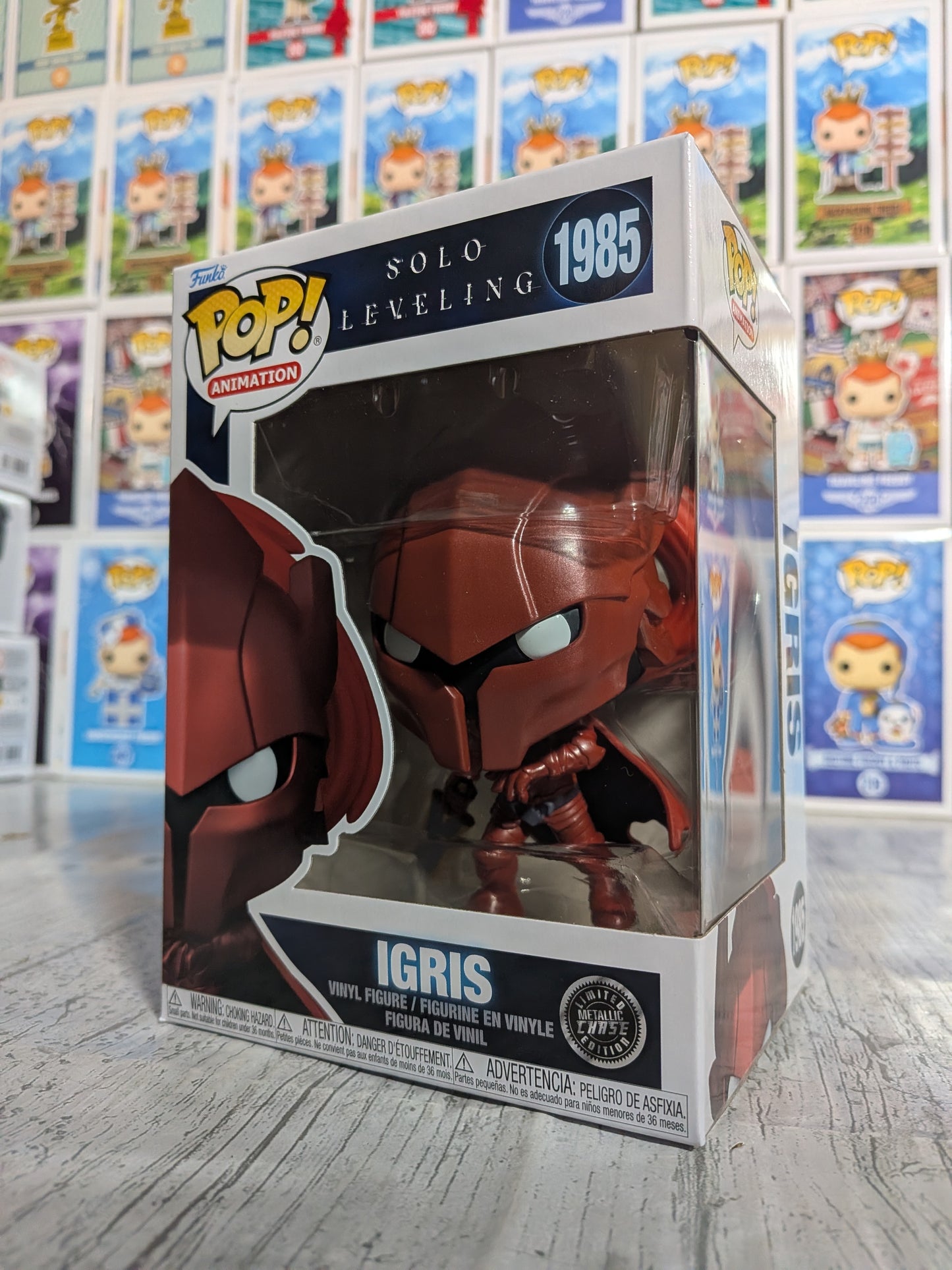 Funko Pop Solo Leveling #1985 - Igris (Chase)