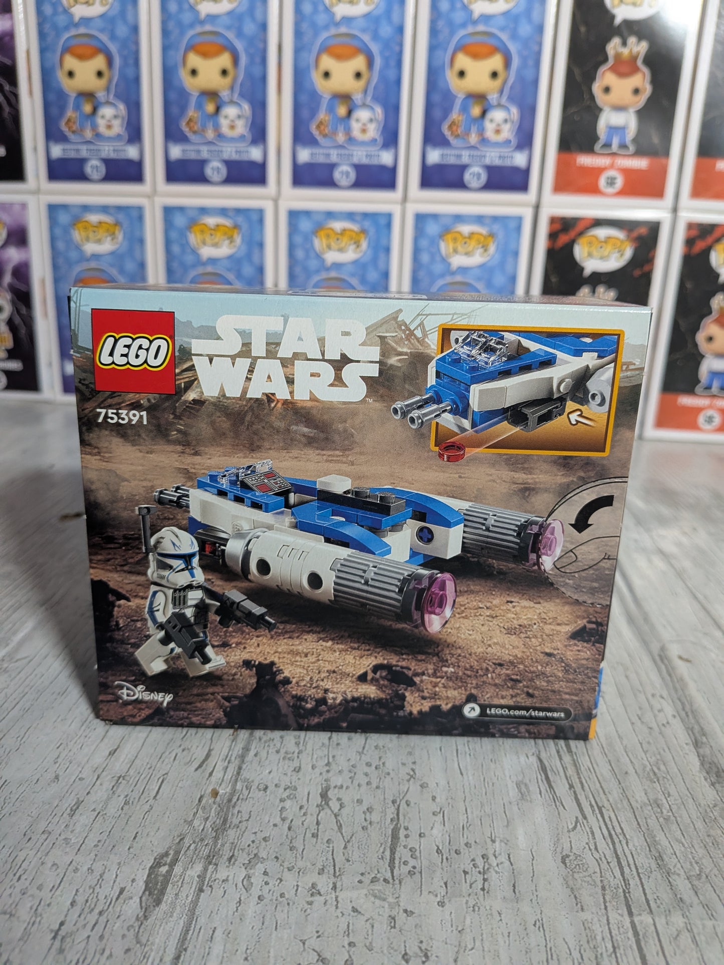LEGO Star Wars #75391 – Captain Rex Y-Wing Microfighter