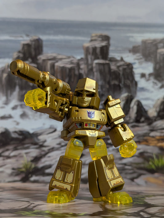 Blokees – Transformers Heavy Metal War (DV03) – Brilliant Megatron (ca. 4–6 cm)