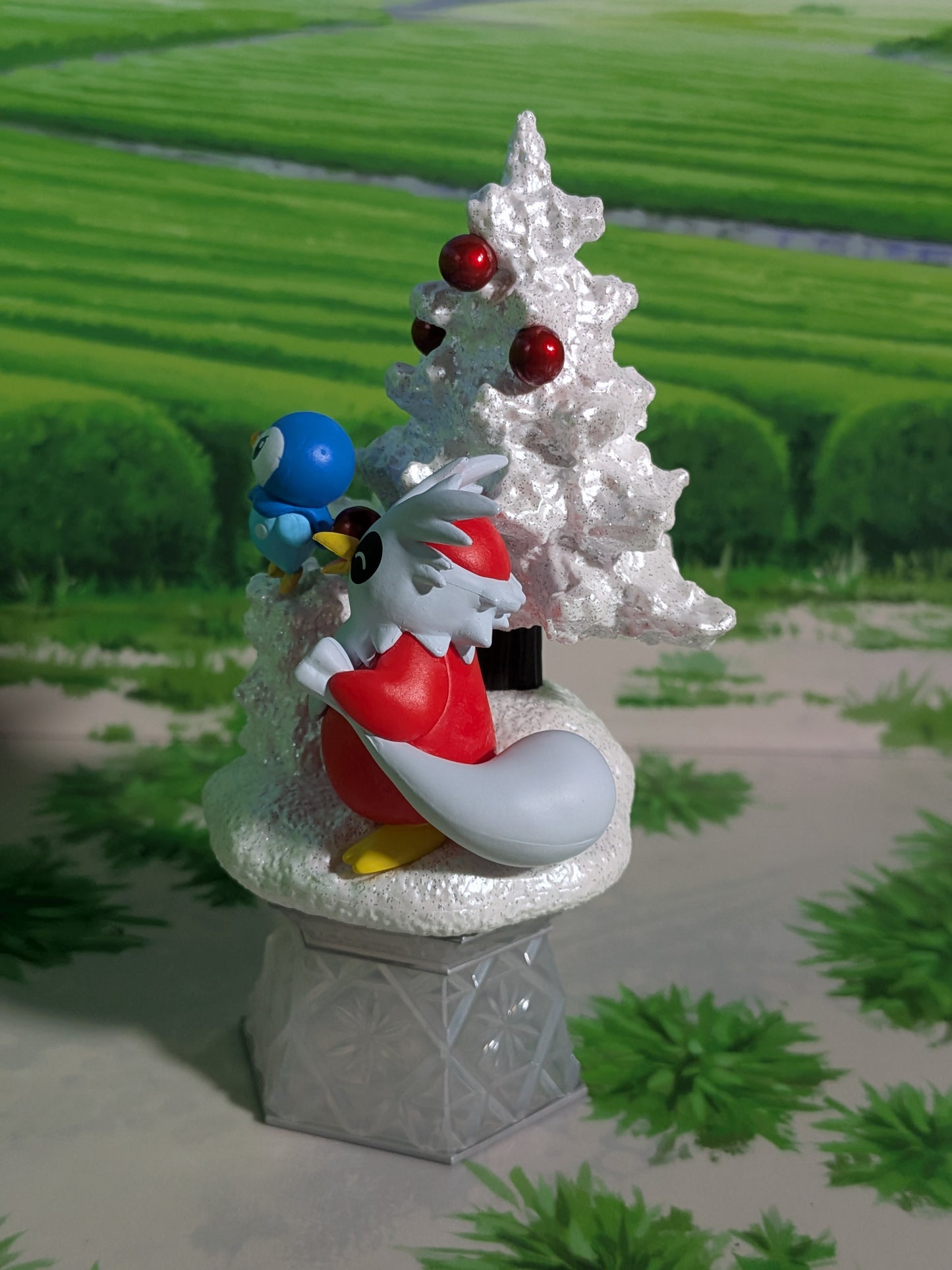 Re-Ment Pokémon - Tiplouf / Piplup & Cadoizo / Delibird - Diamond Dust