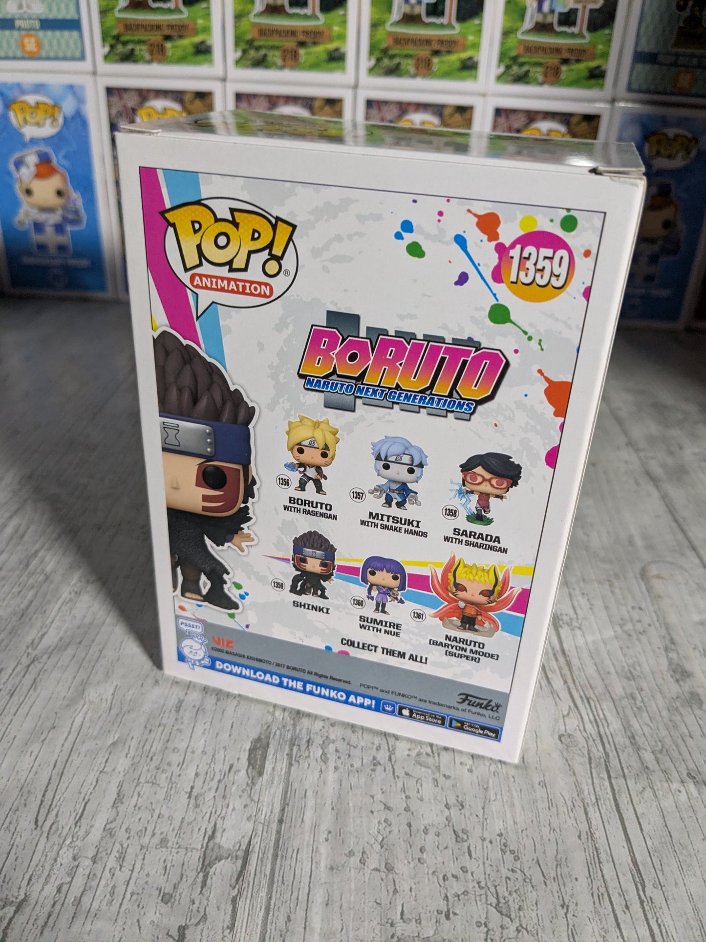 Funko pop Boruto Naruto Next Generations #1359 - Shinki
