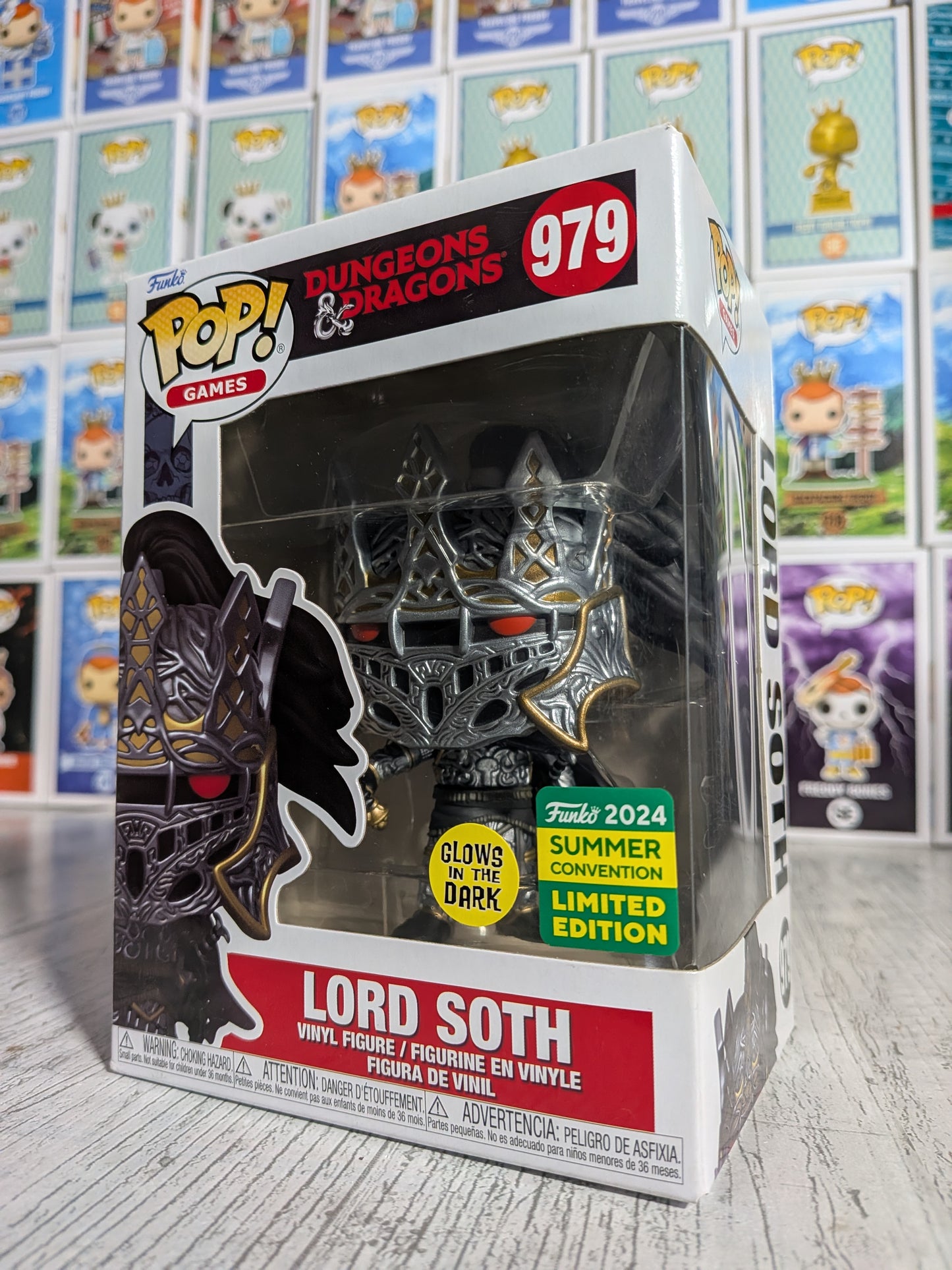 Funko Pop Games Dungeons &amp; Dragons #979 - Lord Soth (SC2024/Glow)