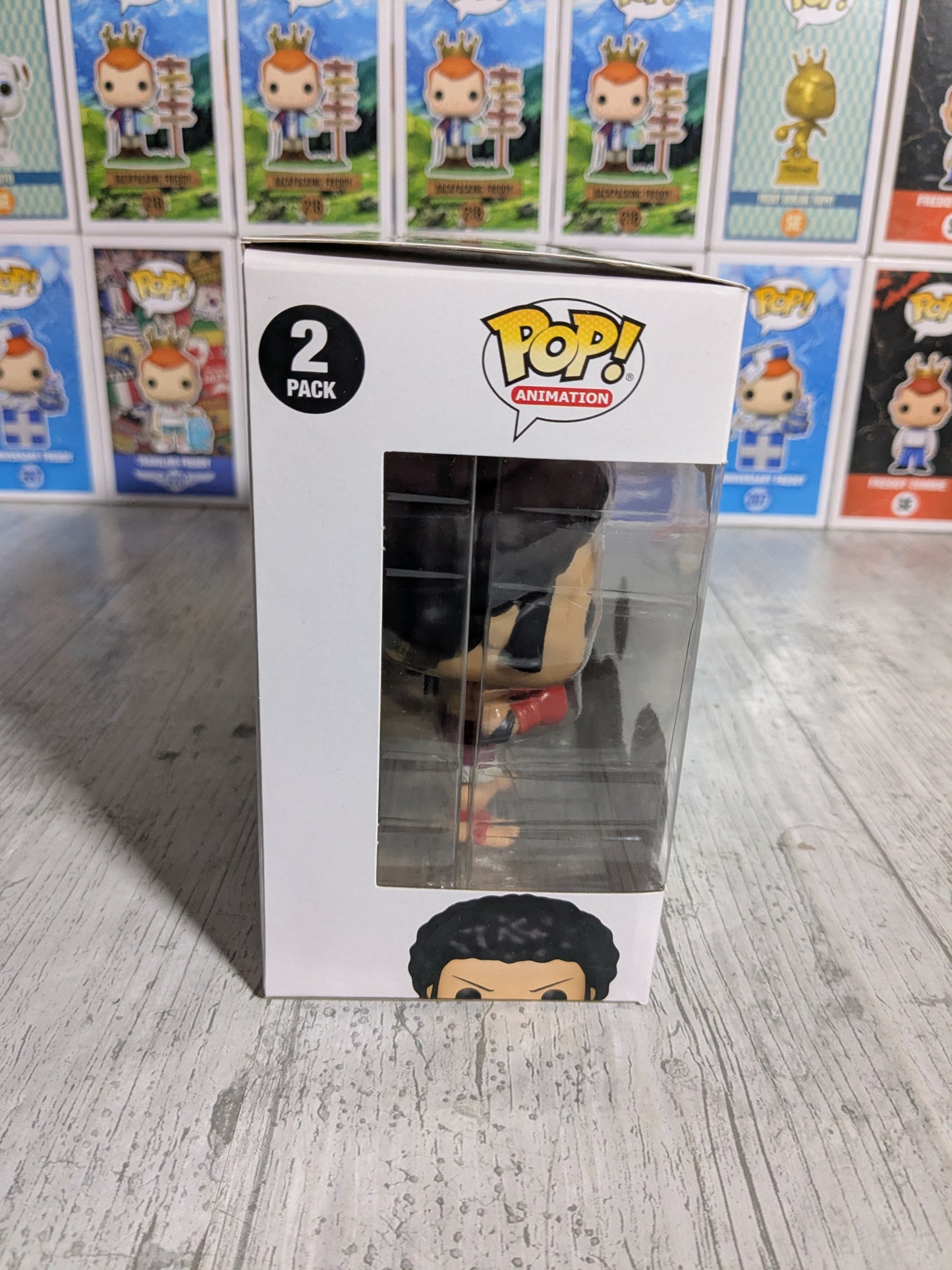 Funko pop : Luffy & Foxy (Opened/Damaged Plastic)