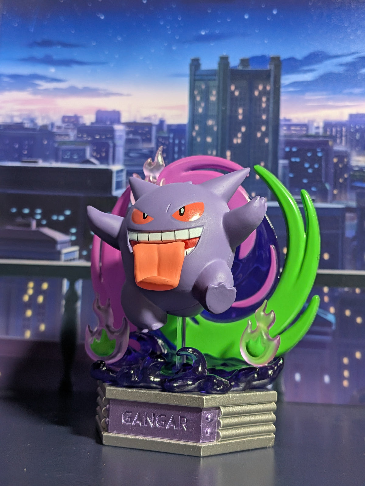 Re-Ment Pokémon - Ectoplasma / Gengar - Neon Party