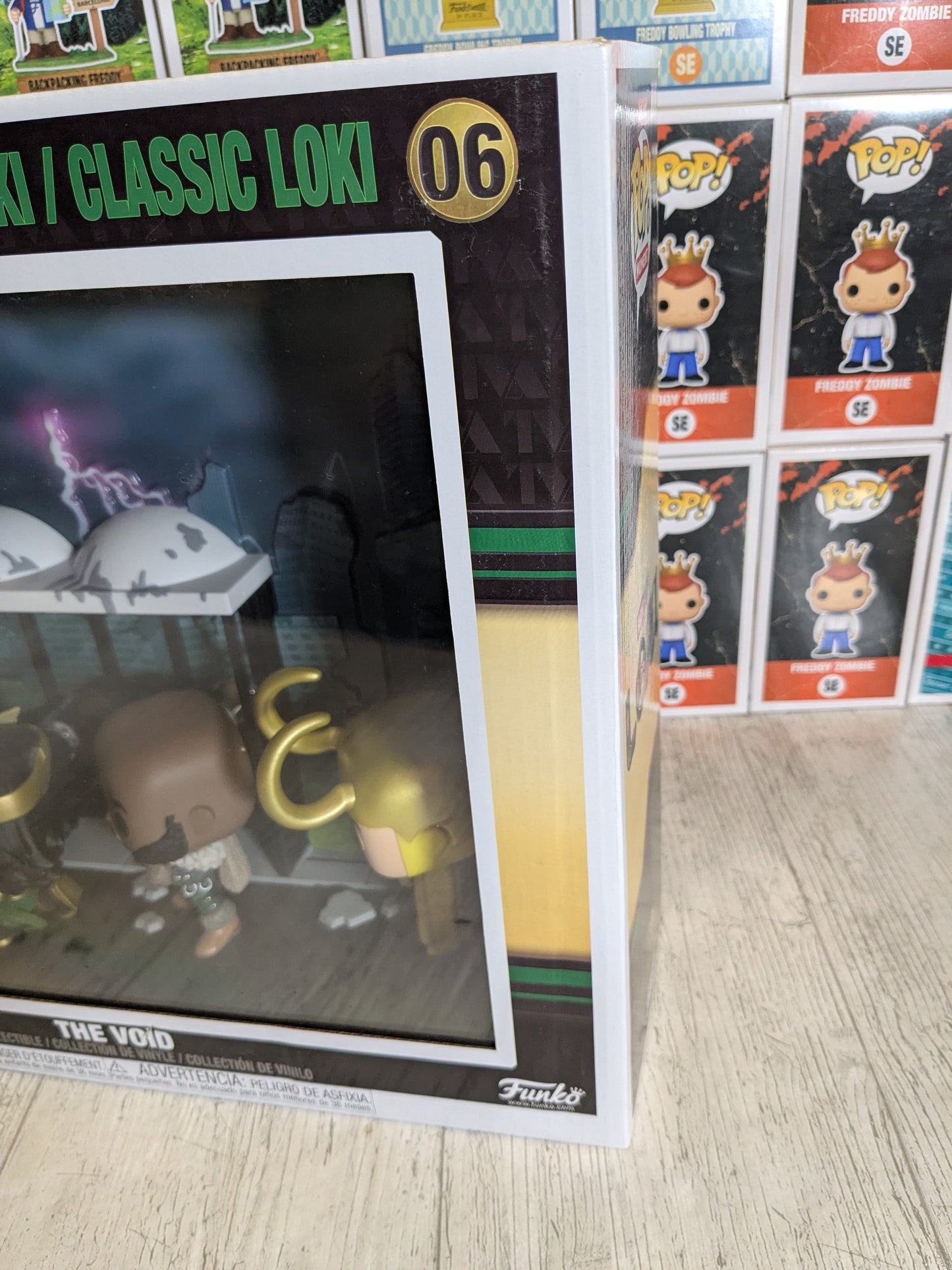 Funko pop 06 : Loki / Alligator Loki / Kid Loki / Boastful Loki / Classic Loki
