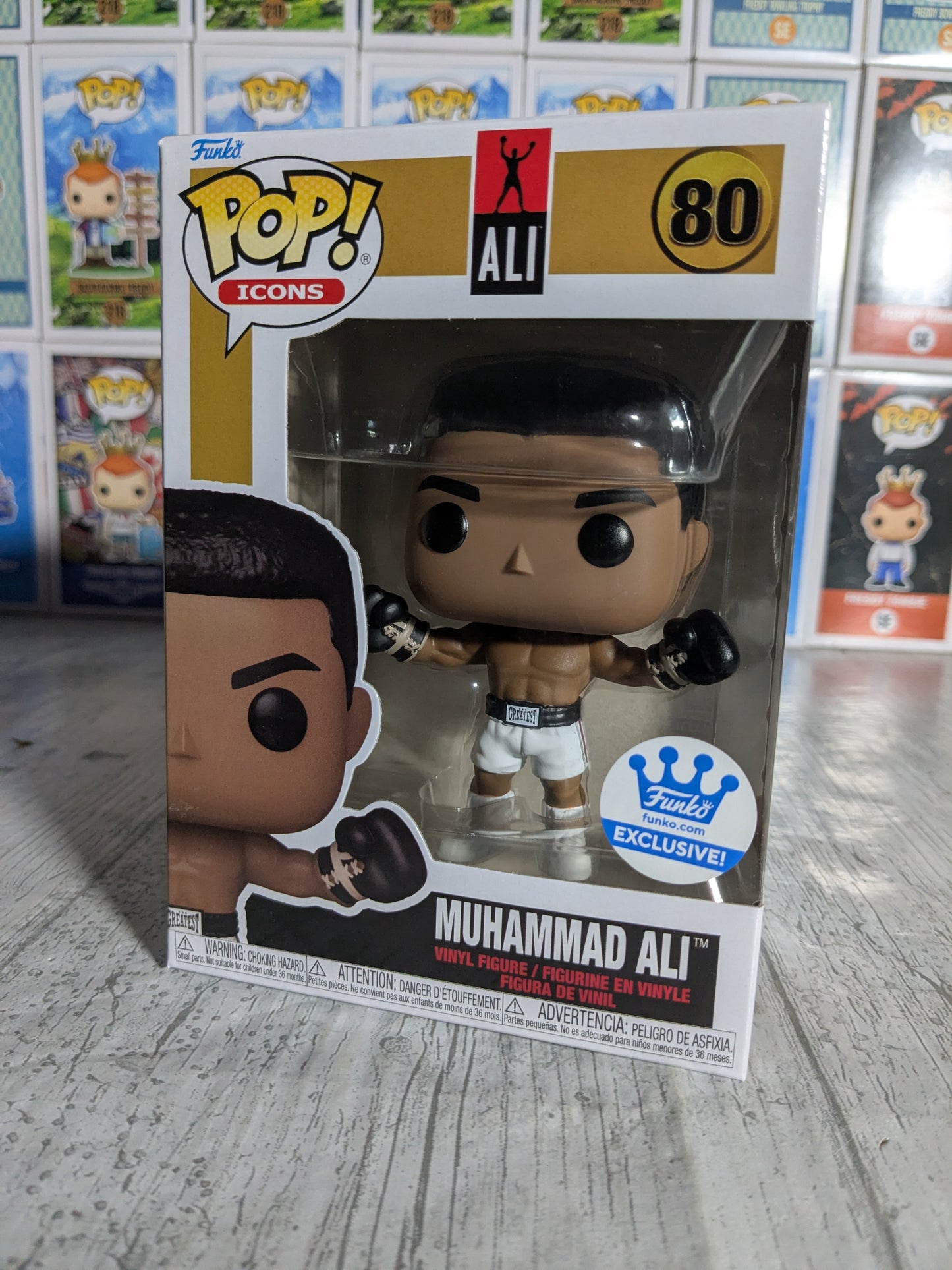 Funko pop 80 : Muhammad Ali