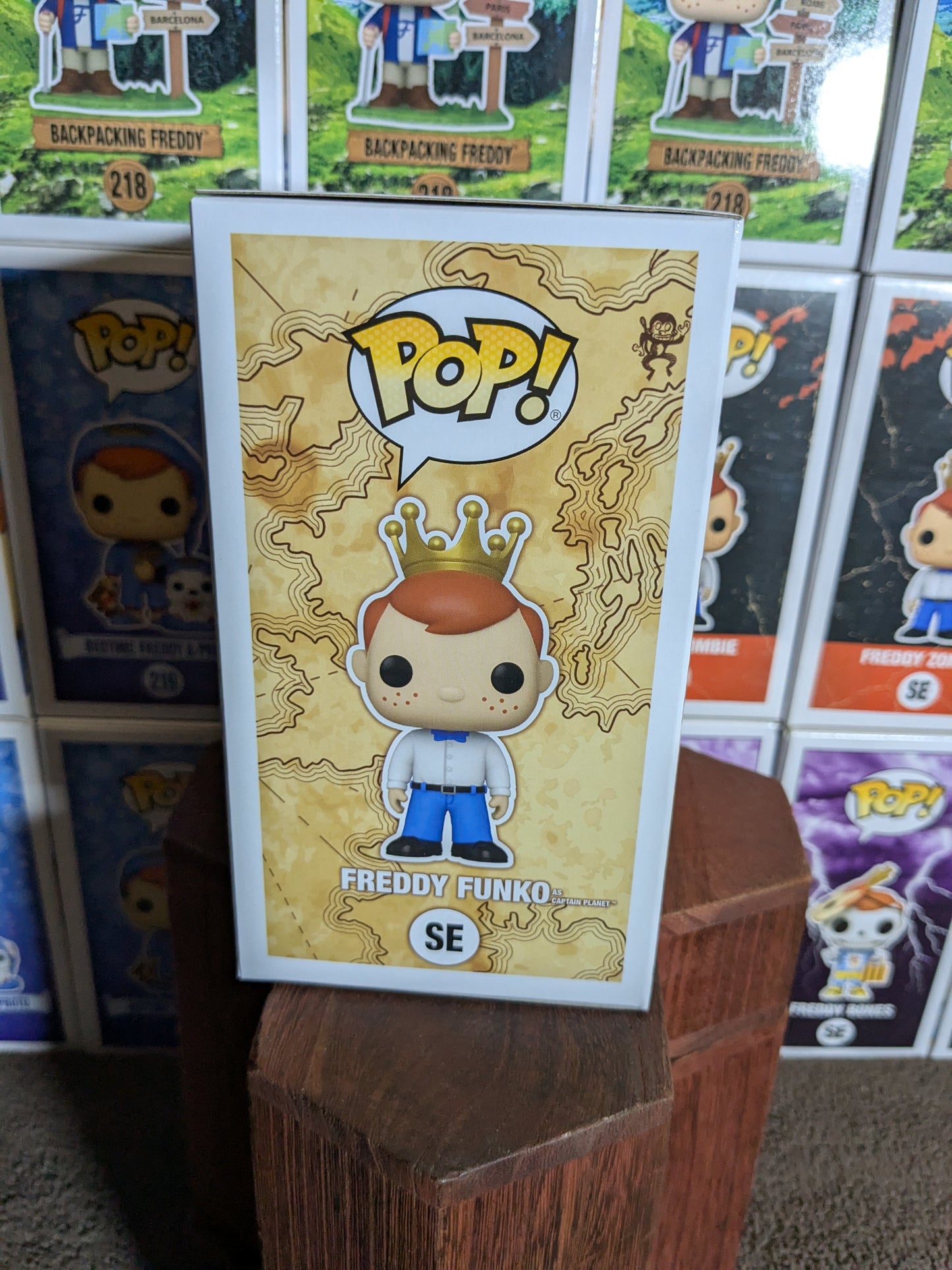 Funko pop SE : Freddy Funko as Captain Planet (3000PCS)