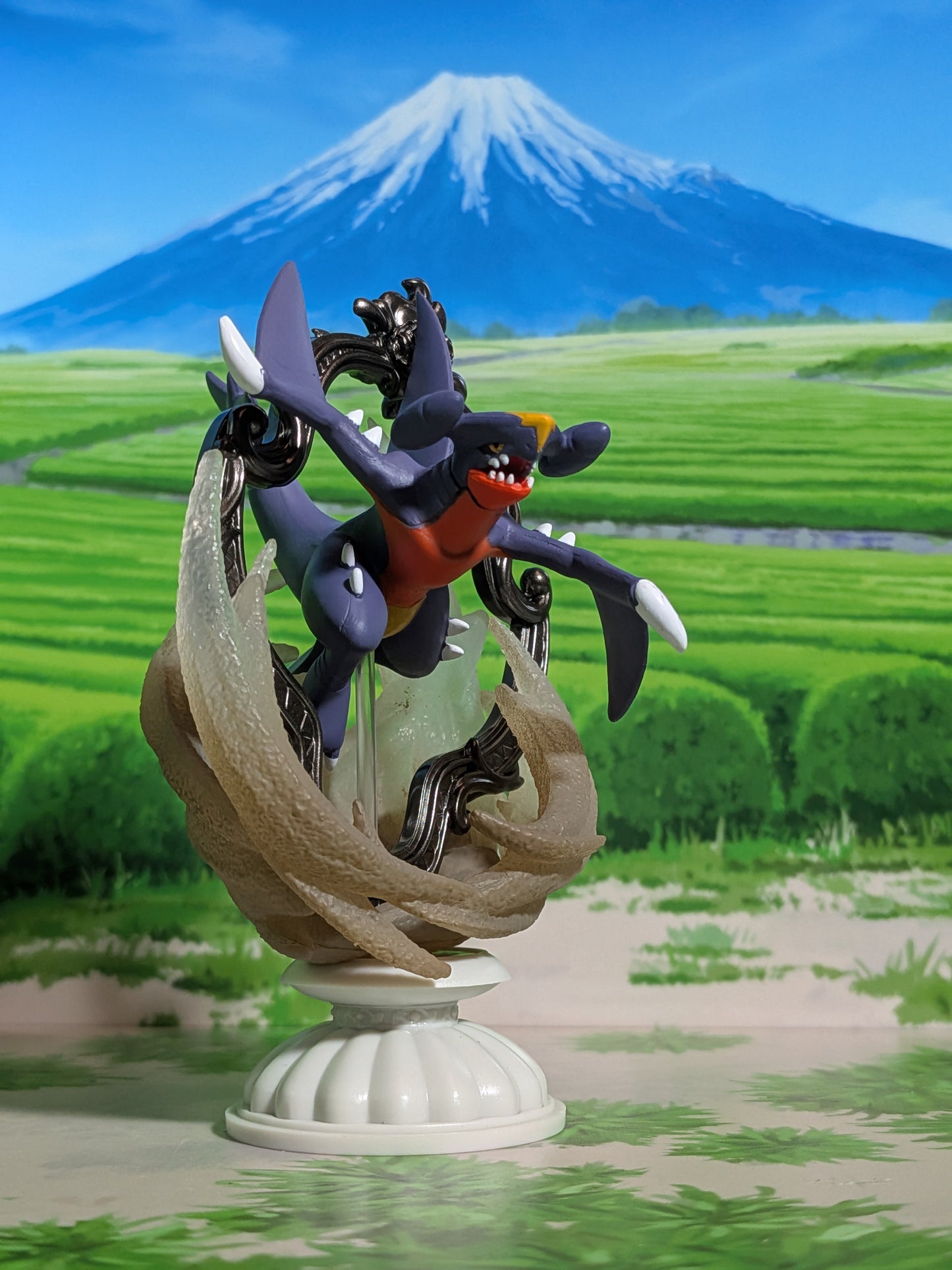 Re-Ment Pokémon - Carchacrok | Garchomp - Decorative Frame Collection 2