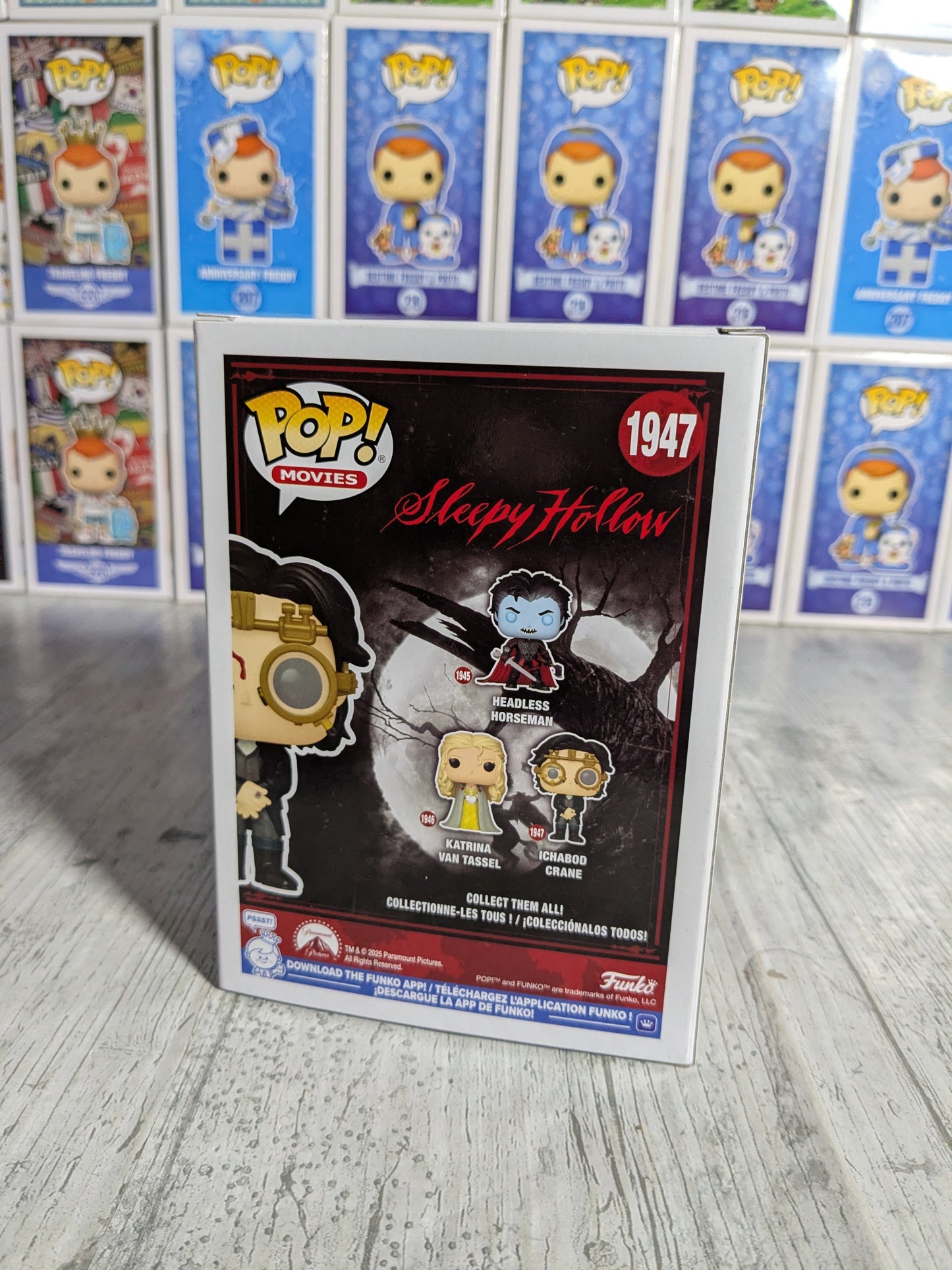 Funko pop Sleepy Hollow #1947 - Ichabod Crane (Bloody)