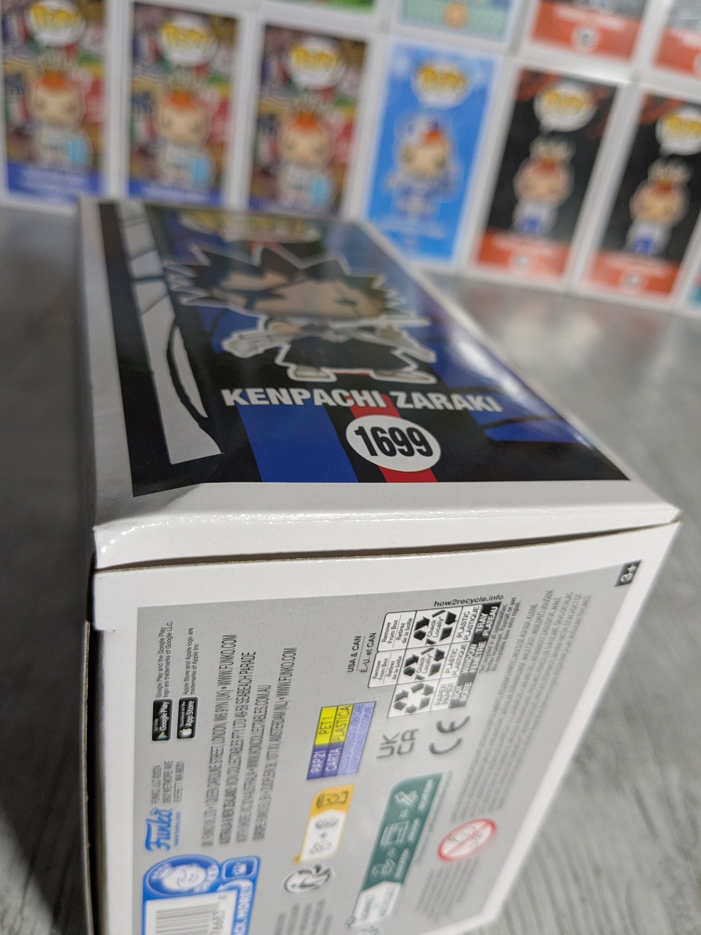 Funko pop 1699 : Kenpachi Zaraki (Damaged Box / Opened)