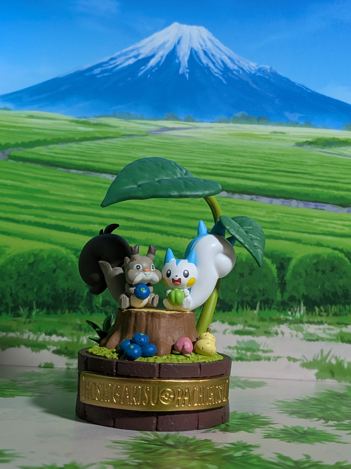 Re-Ment Pokémon - Rongourmand / Skwovet & Pachirisu - Tale of the Forest 2