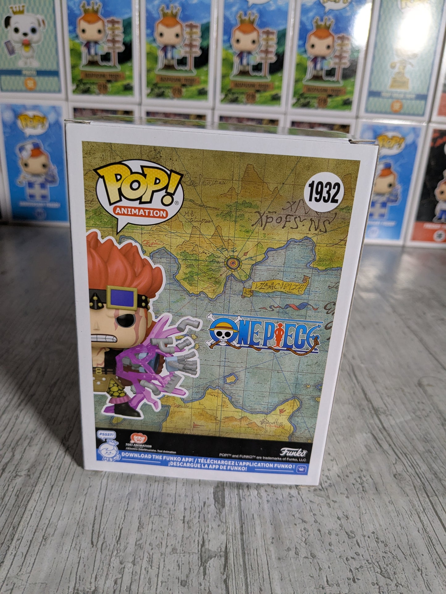 Funko pop One Piece #1932 - Eustass Kid