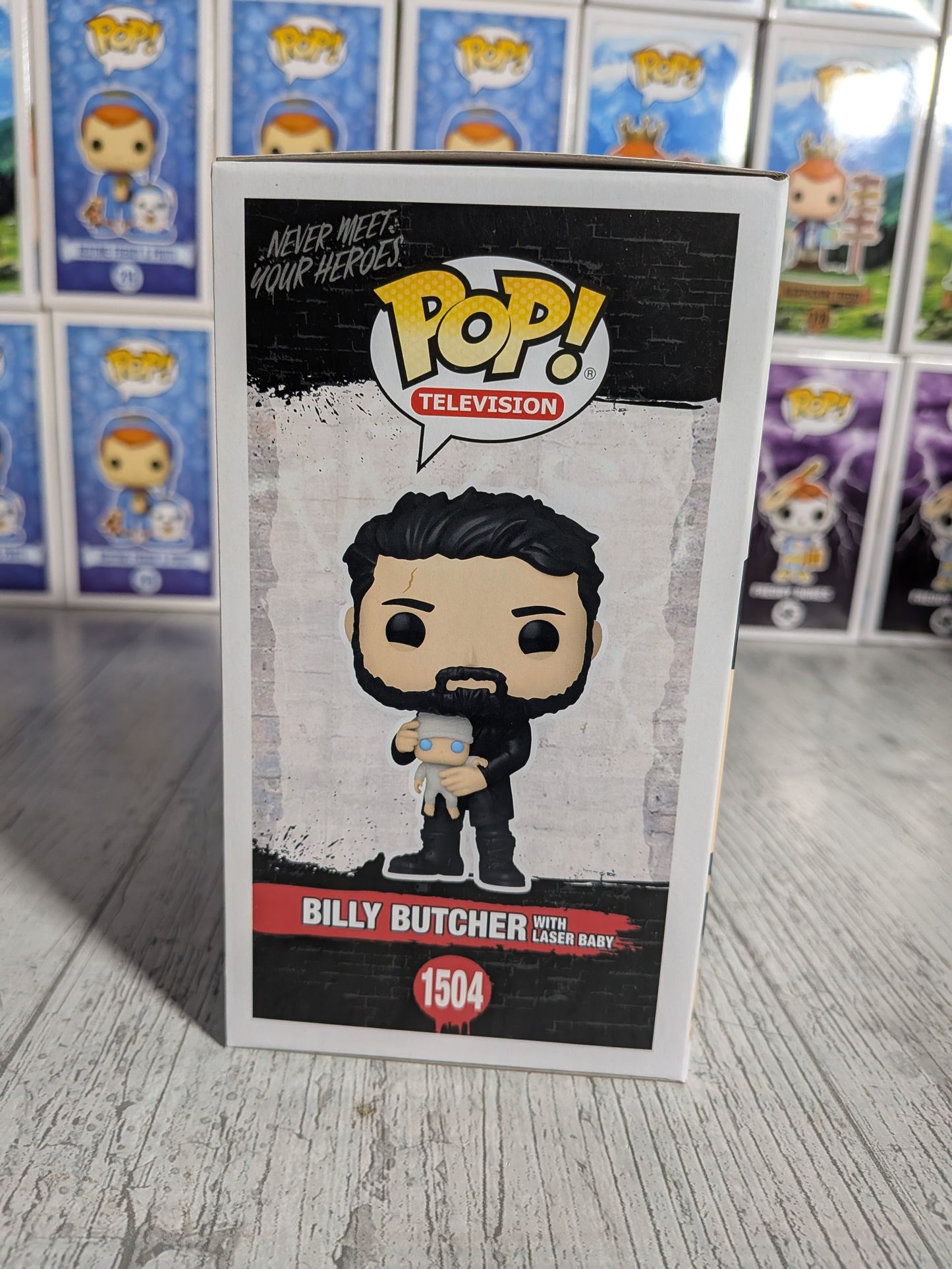 Funko pop The Boys #1504 - Billy Butcher with Laser Baby (NMG)