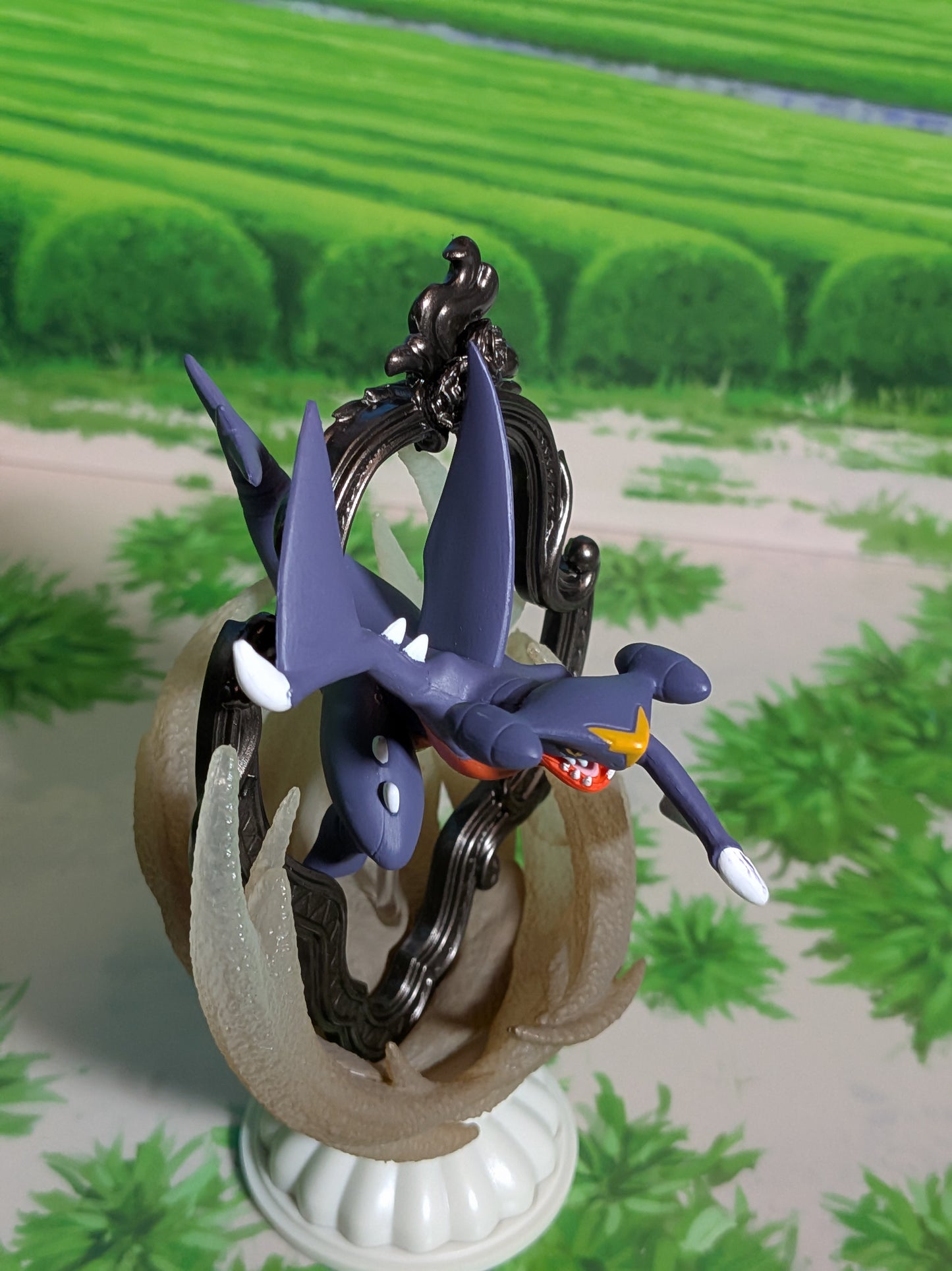 Re-Ment Pokémon - Carchacrok | Garchomp - Decorative Frame Collection 2