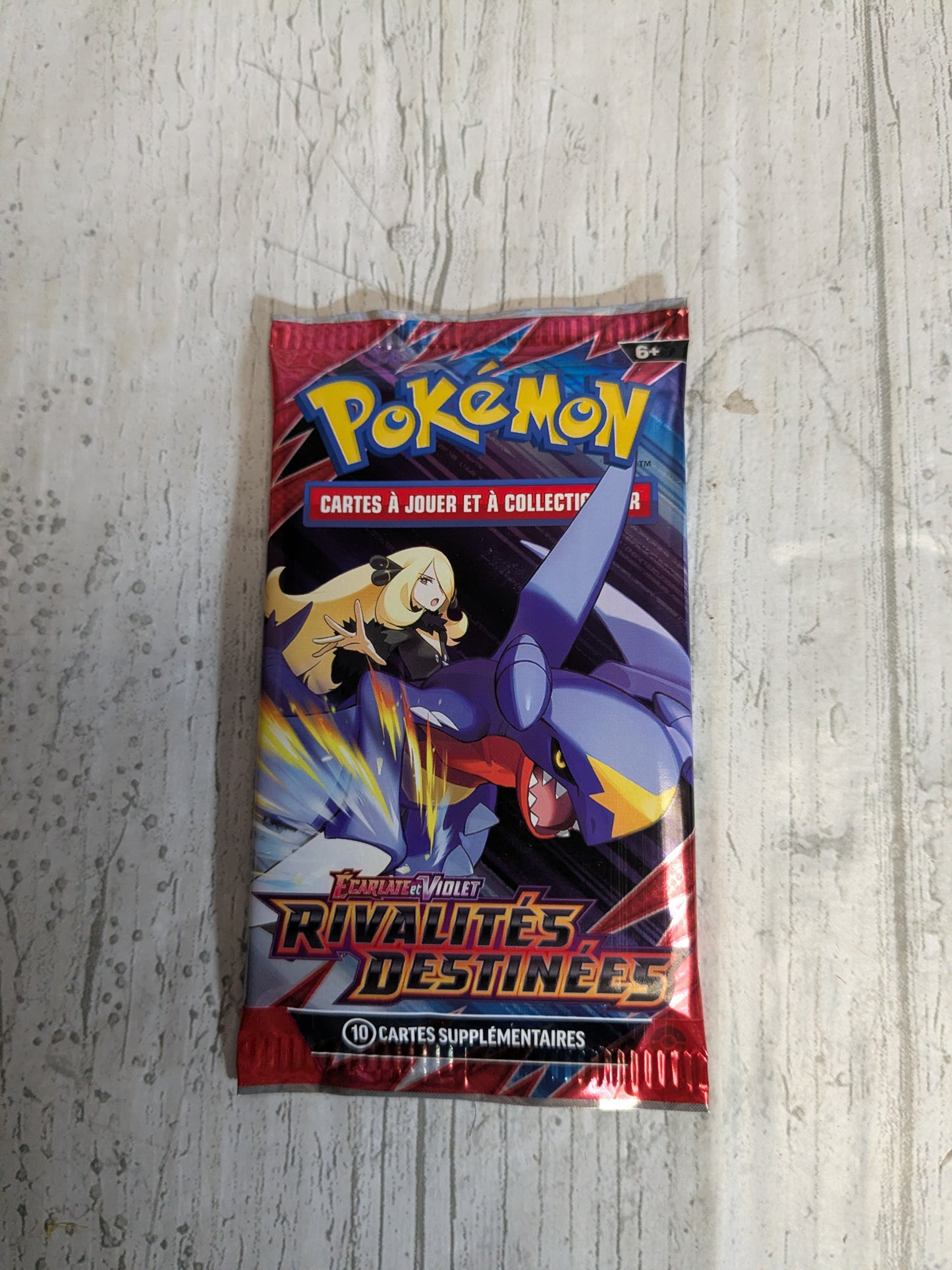 Booster Loose Rivalités Destinées (FR) – Illu. CARCHACROK-EX & Cynthia