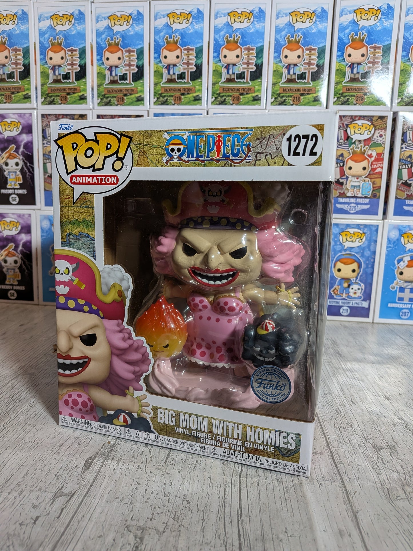 Funko Pop One Piece #1272 – Big Mom mit ihren Freunden
