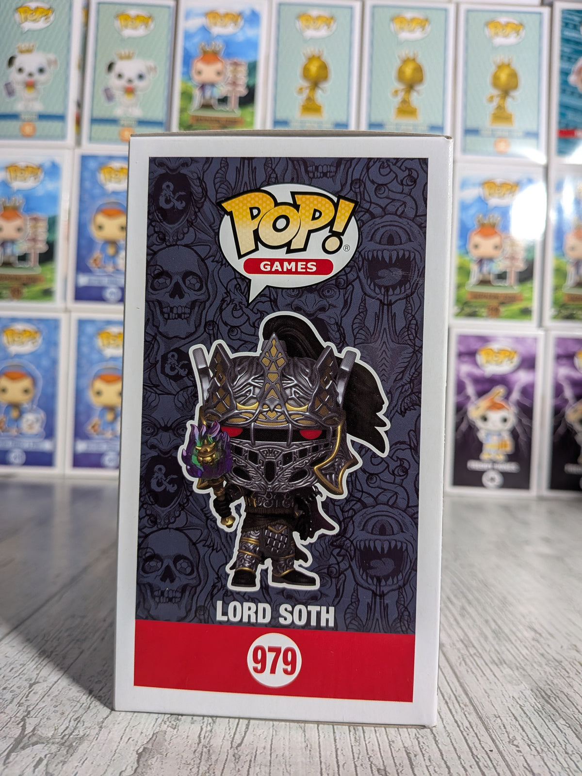 Funko Pop! Games Dungeons & Dragons Lord Soth Glows In The Dark 979 2024 Summer Convention Limited Edition | Cuotas sin interés Funko Pop! Games Dungeons & Dragons Lord Soth Glows In The Dark 979 2024 Summer Convention Limited Edition | Cuotas sin interés