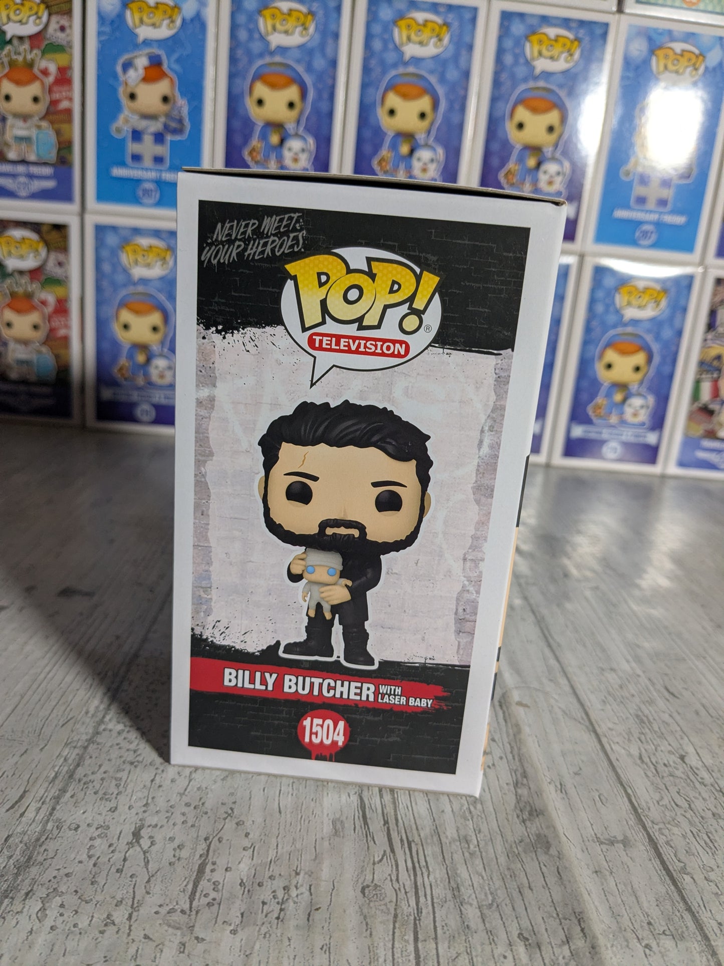 Funko pop The Boys #1504 - Billy Butcher with Laser Baby (NMG)