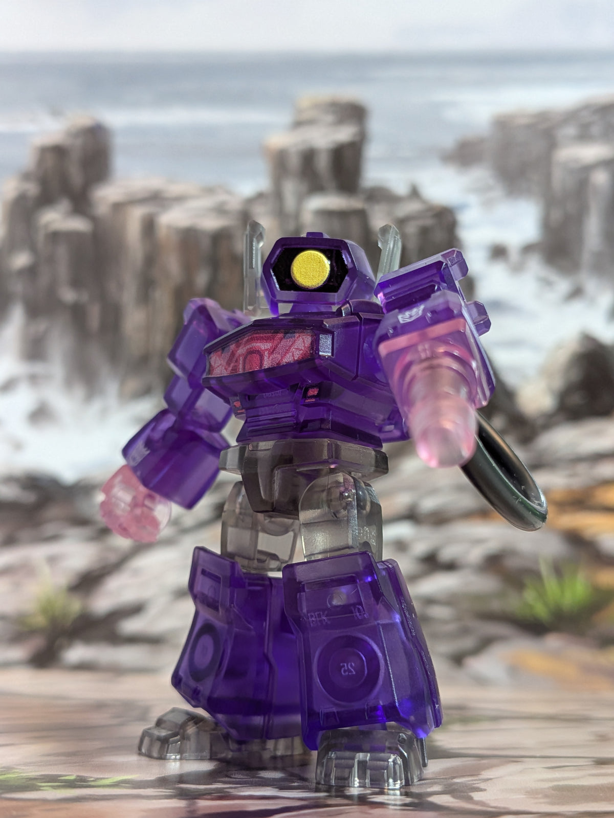 Blokees - Transformers Heavy Metal War (DV03) - Glittering Shockwave (~4-6cm)