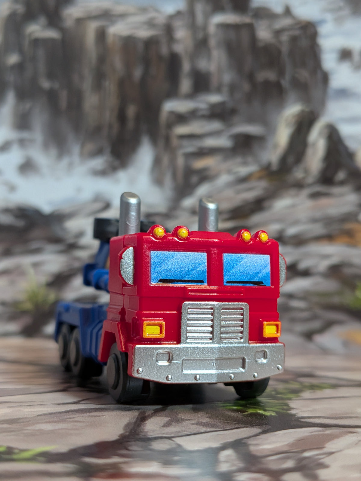 Blokees - Transformers Galaxy Shining (DV01) - Optimus Prime Vehicle (~4-6cm)