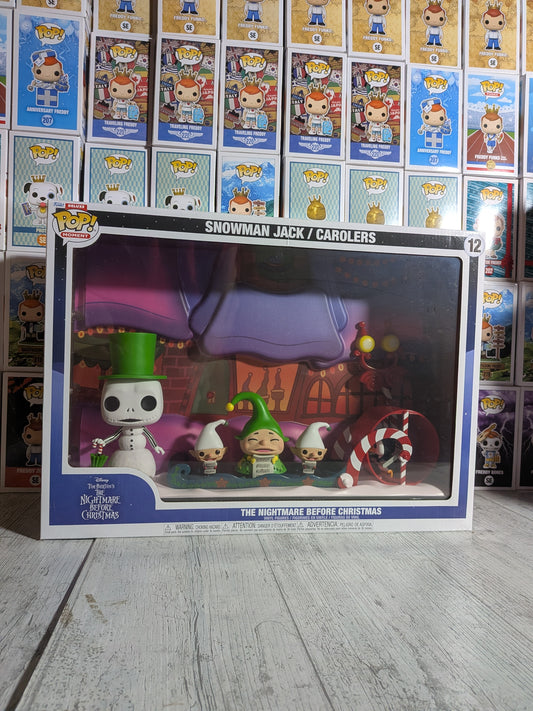 Funko Pop Deluxe Moment - The Nightmare Before Christmas #12 (Snowman Jack / Carolers)