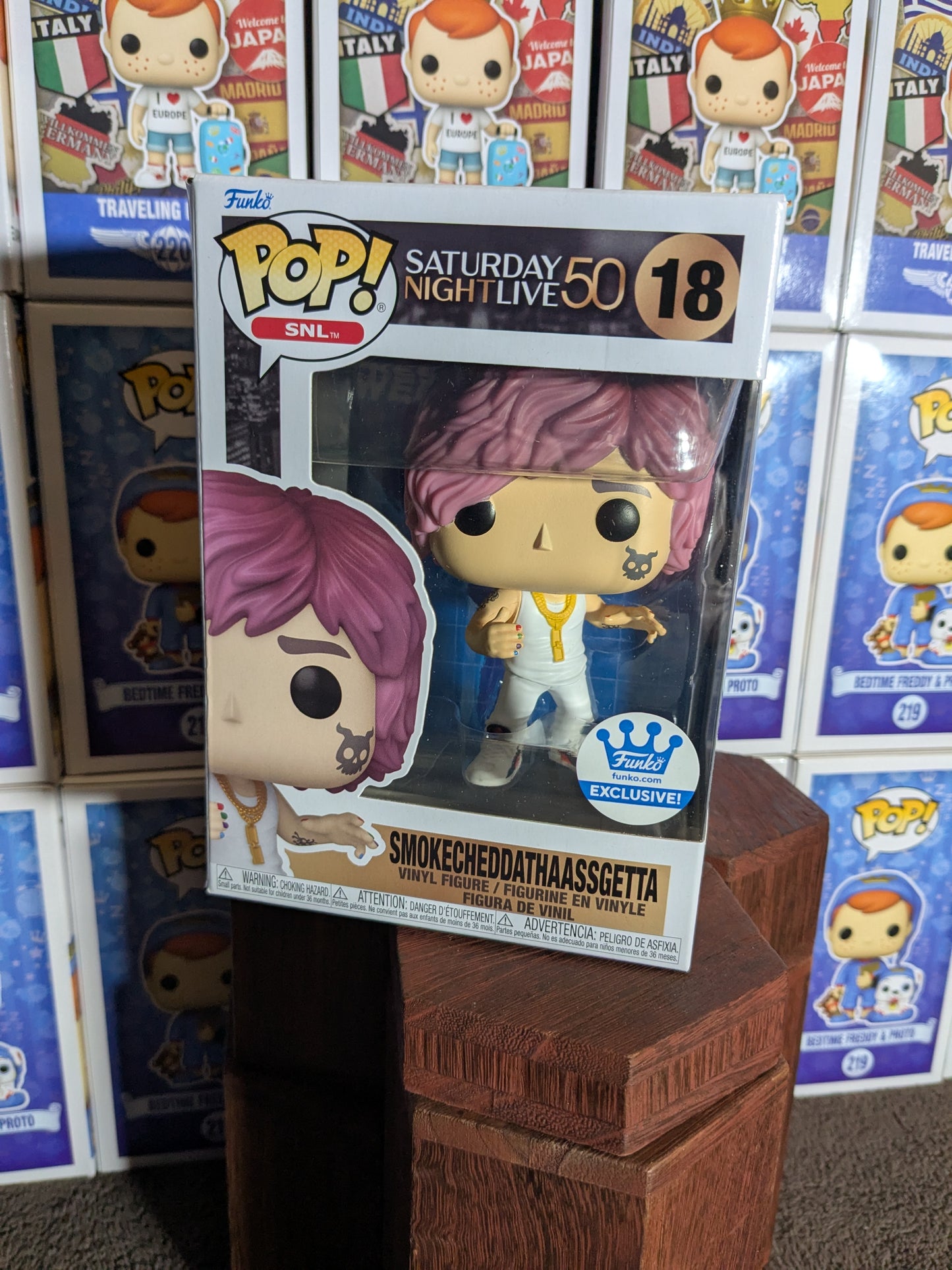 Funko pop 18 : Smokecheddathaassgetta