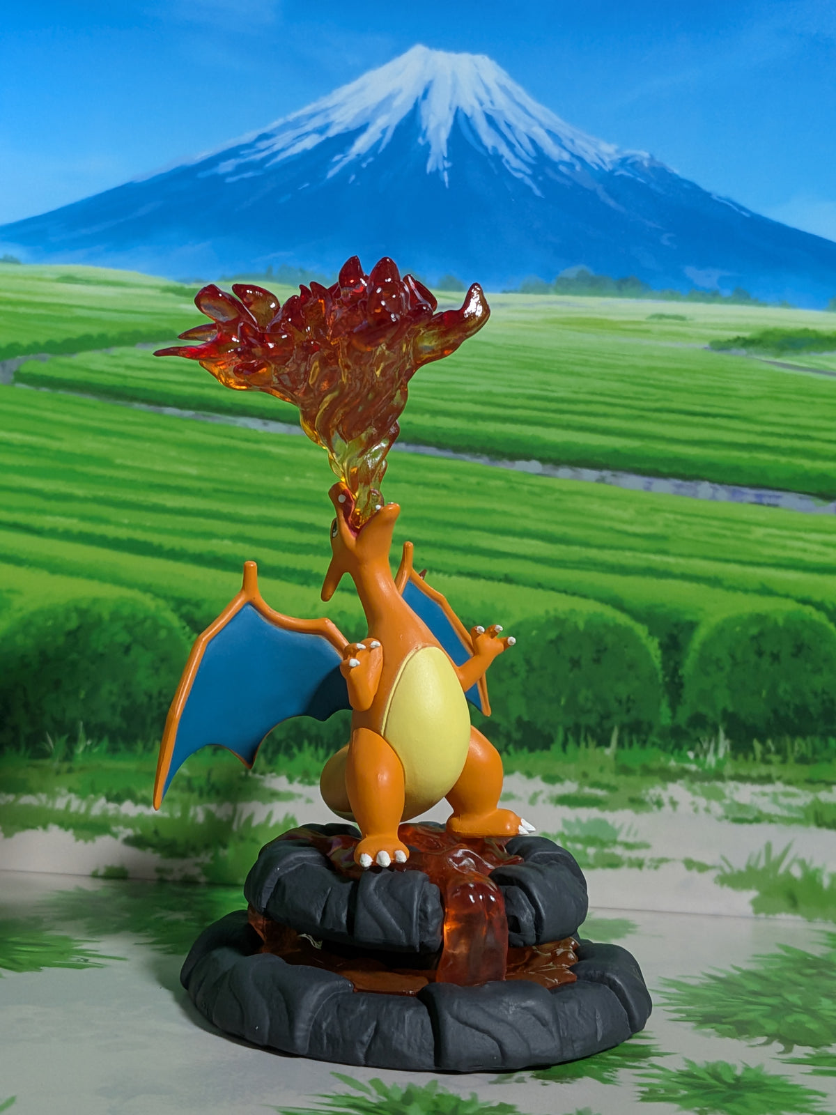 Re-Ment Pokémon - Dracaufeu / Charizard - Shower Splash!
