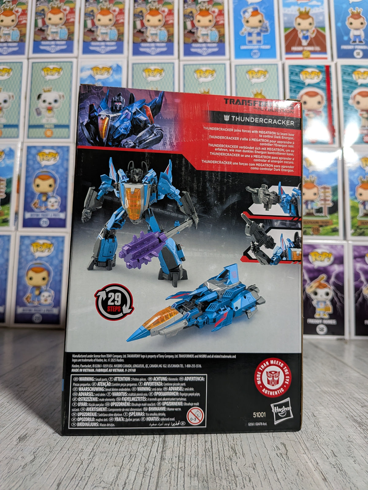 Hasbro Transformers Studio Series Voyager Class - Thundercracker (16,5 cm)