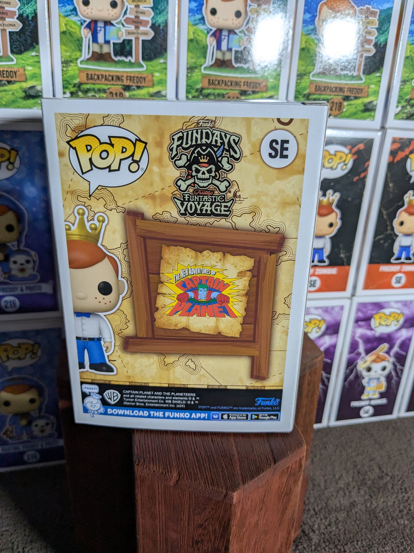 Funko pop SE : Freddy Funko as Captain Planet (3000PCS)