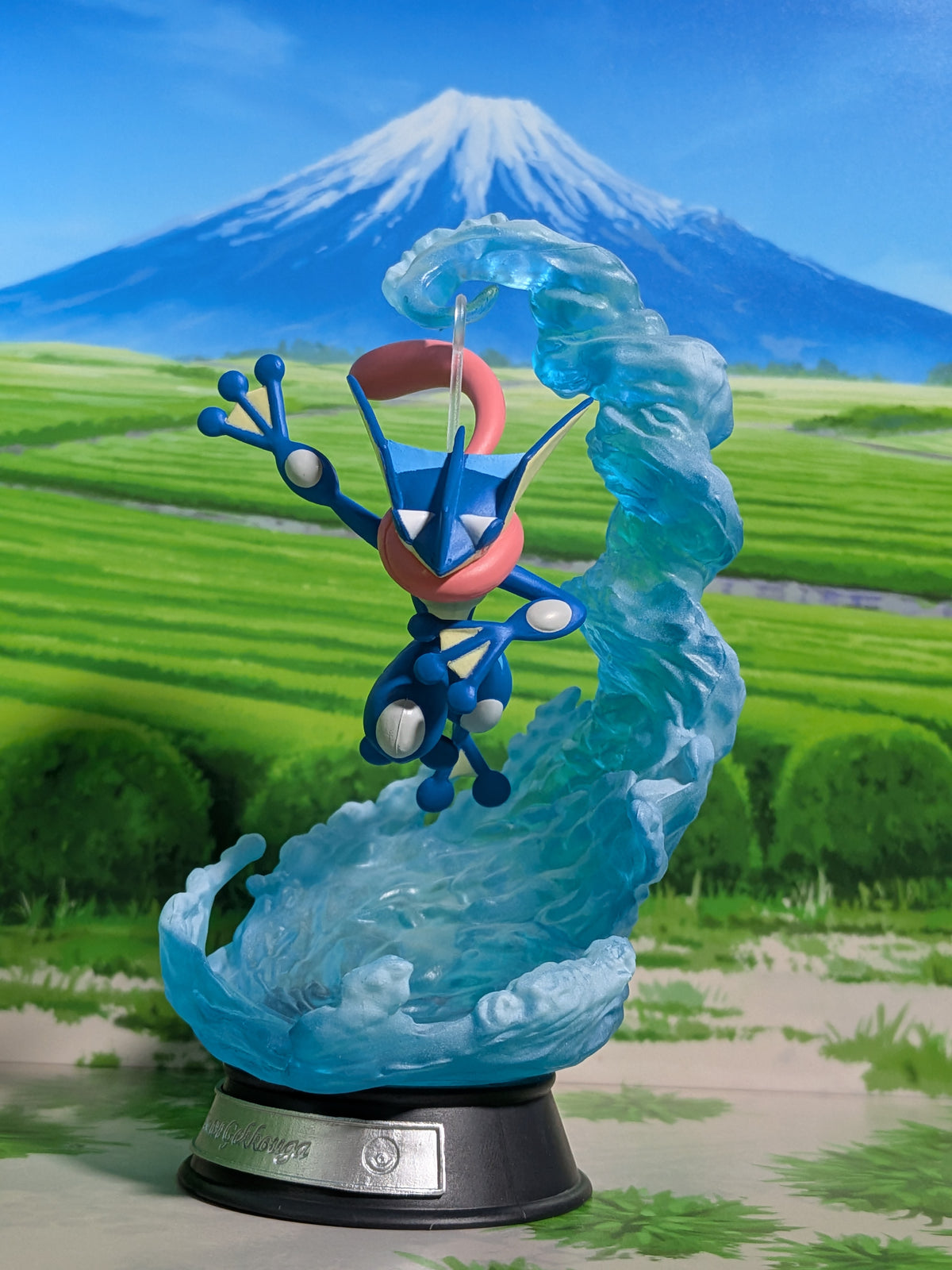Re-Ment Pokémon Swing Vignette Collection Vol.3 - Amphinobi | Greninja | Gekkouga (~10cm)