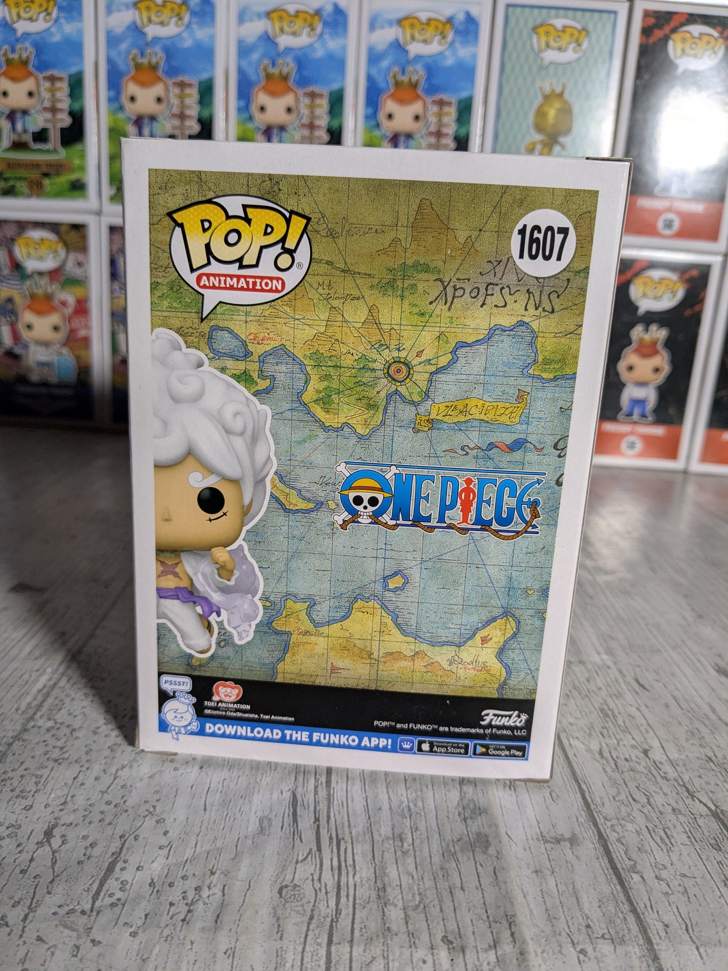 Funko pop 1607 : Luffy Gear Five (Chase / Damaged Box)