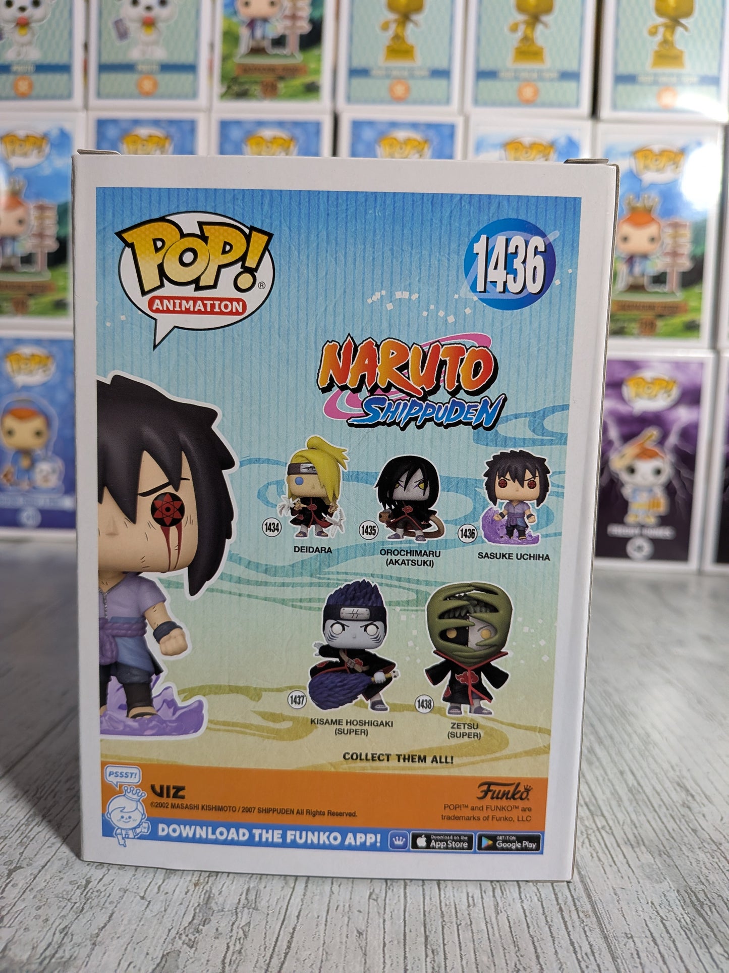Funko Pop Naruto Shippuden #1436 – Sasuke Uchiha (Glühen)