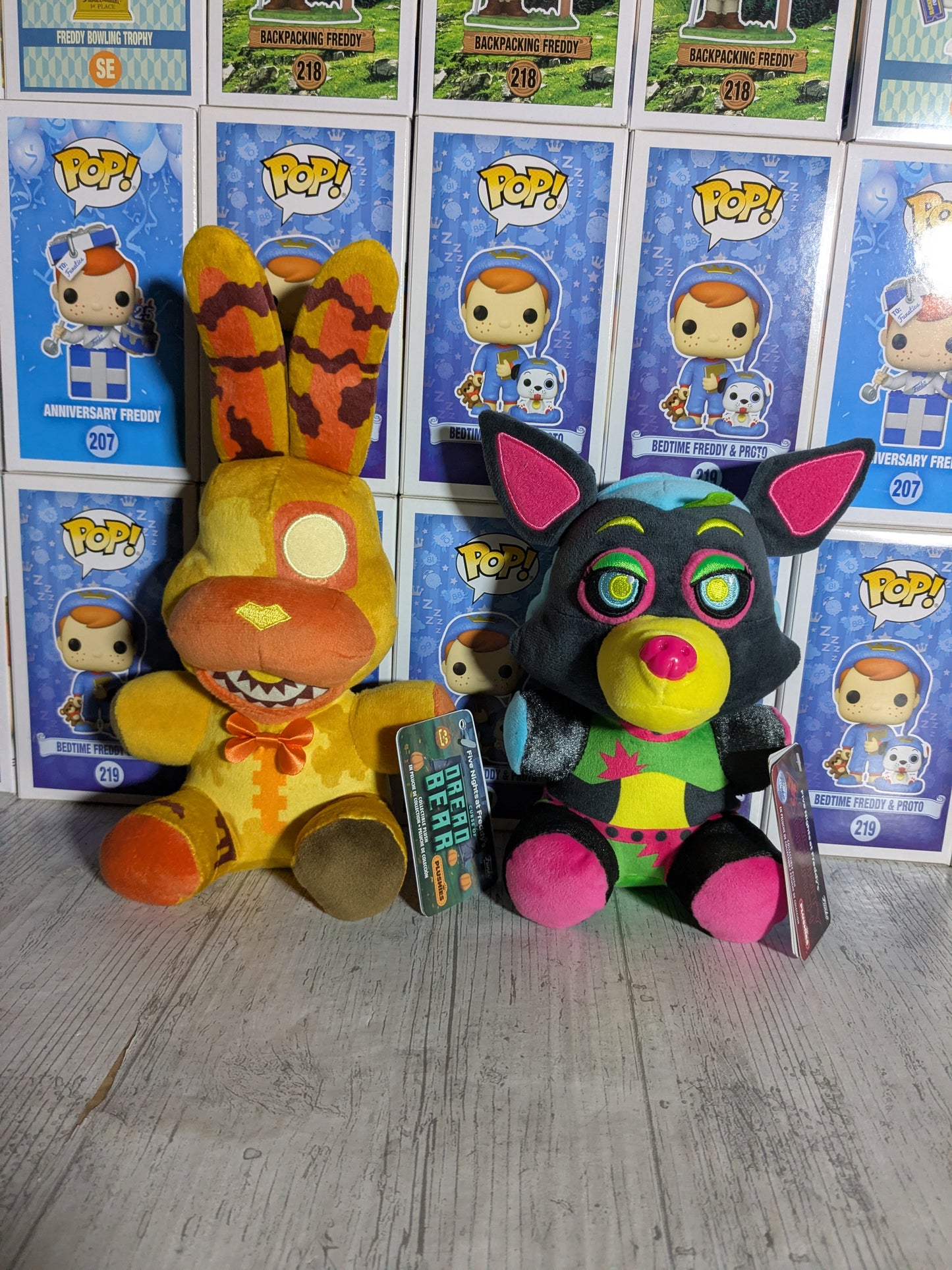 Funko Plush Five Nights at Freddy's - Jack-O-Bonnie & Roxanne Wolf
