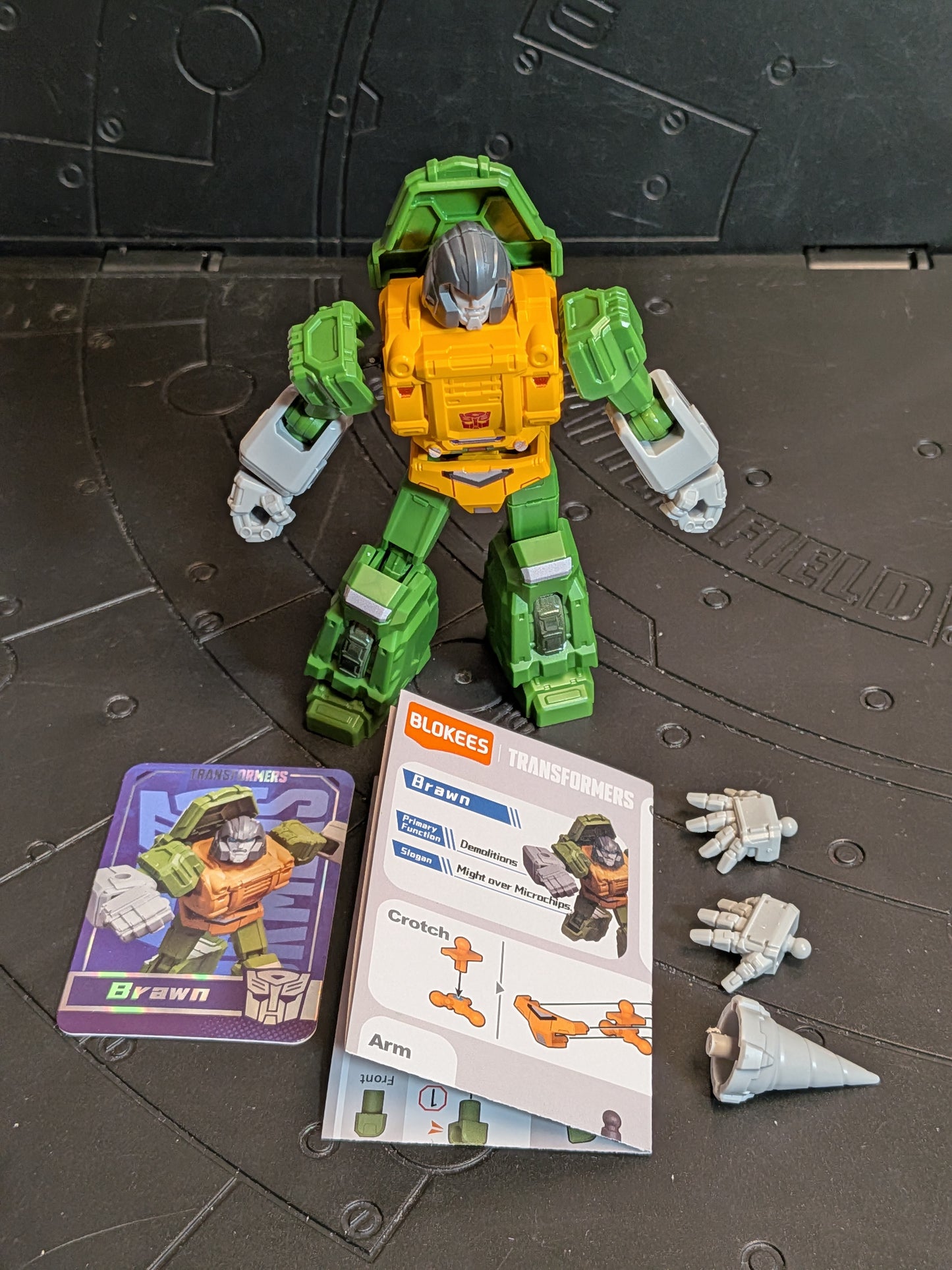 Blokees - Transformers Galaxy Version 10 - Brawn (~10-12cm)