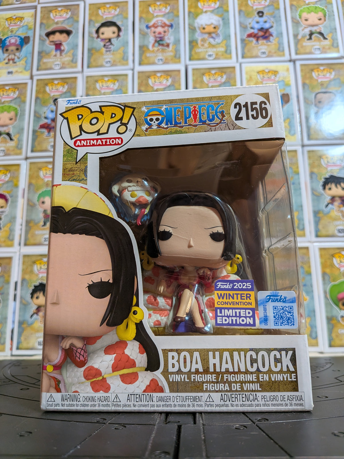 Funko Pop! One Piece #2156 - Boa Hancock (Winter Convention 2025 Limited Edition)