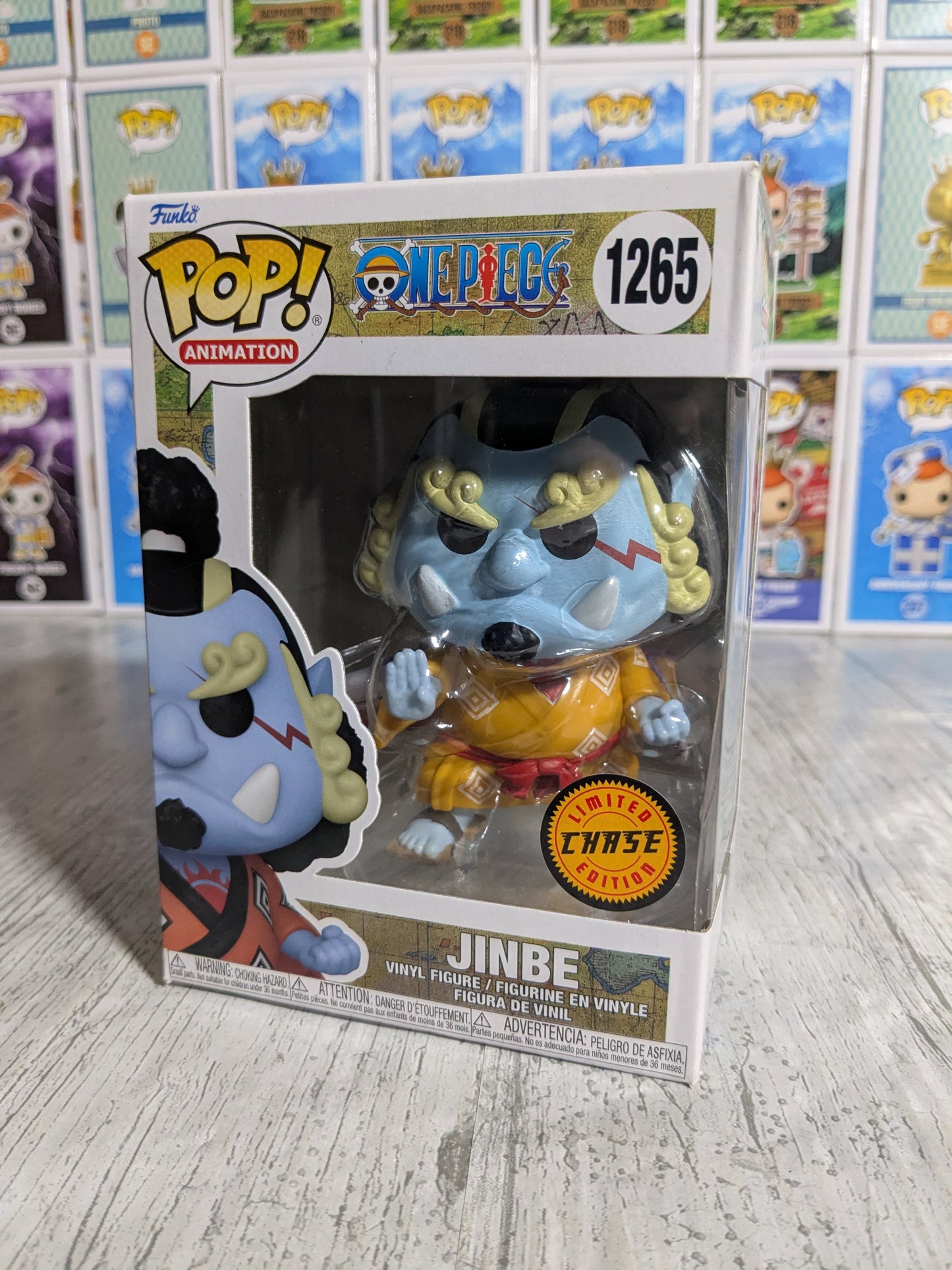Funko pop 1265 : Jinbe (Damaged Plastic / Opened)