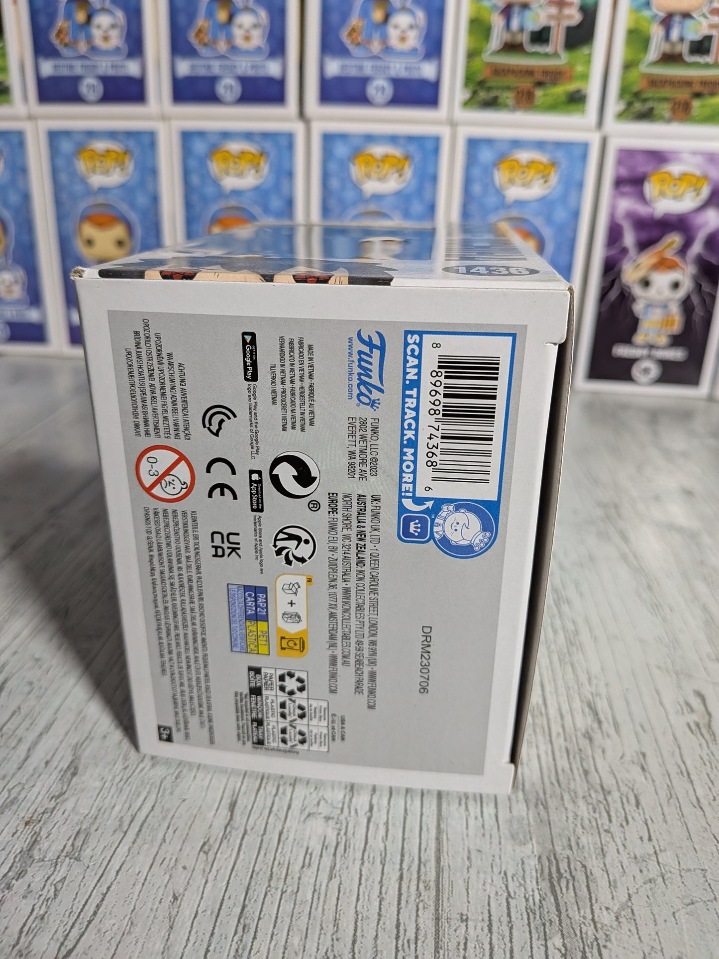 Funko Pop Naruto Shippuden #1436 – Sasuke Uchiha (Glühen)