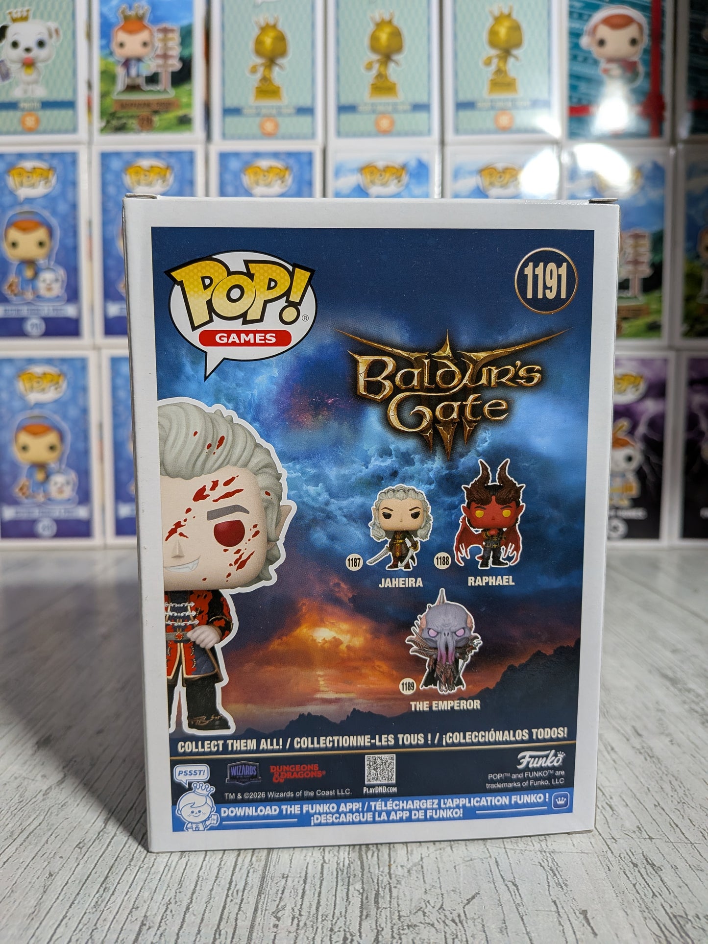 Funko pop Baldur's Gate III #1191 - Astarion (Sanguinario)