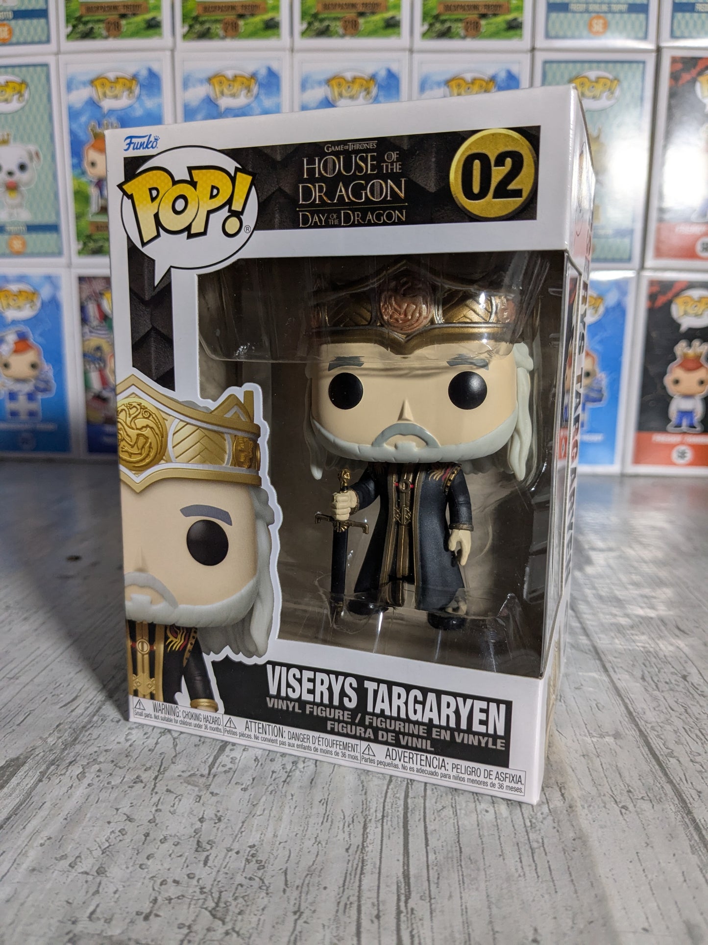Funko pop House of the Dragon #02 - Viserys Targaryen