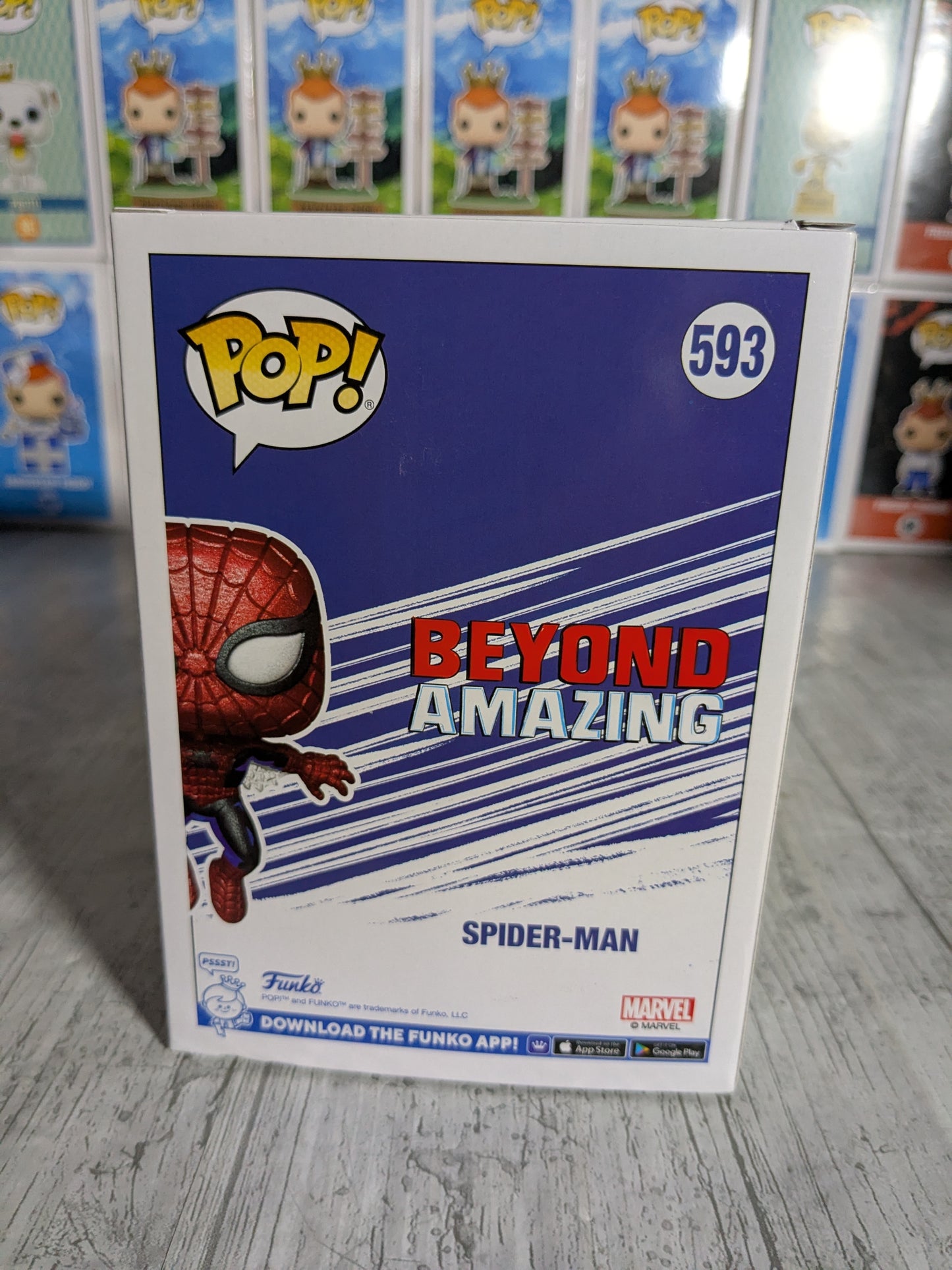 Funko pop 593 : Spider-Man (Diamond)