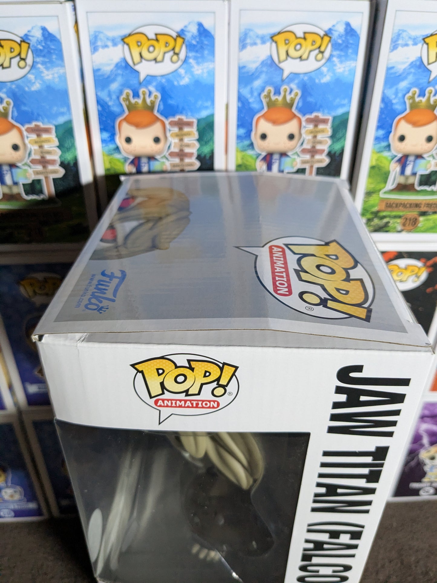 Funko pop 1619 : Jaw Titan (Damaged Box / Opened)